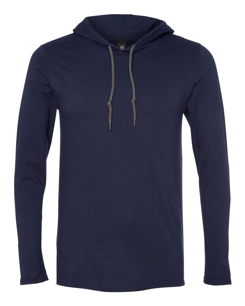 987 Gildan Softstyle Lightweight Hooded Long Sleeve T-Shirt Zoom Image