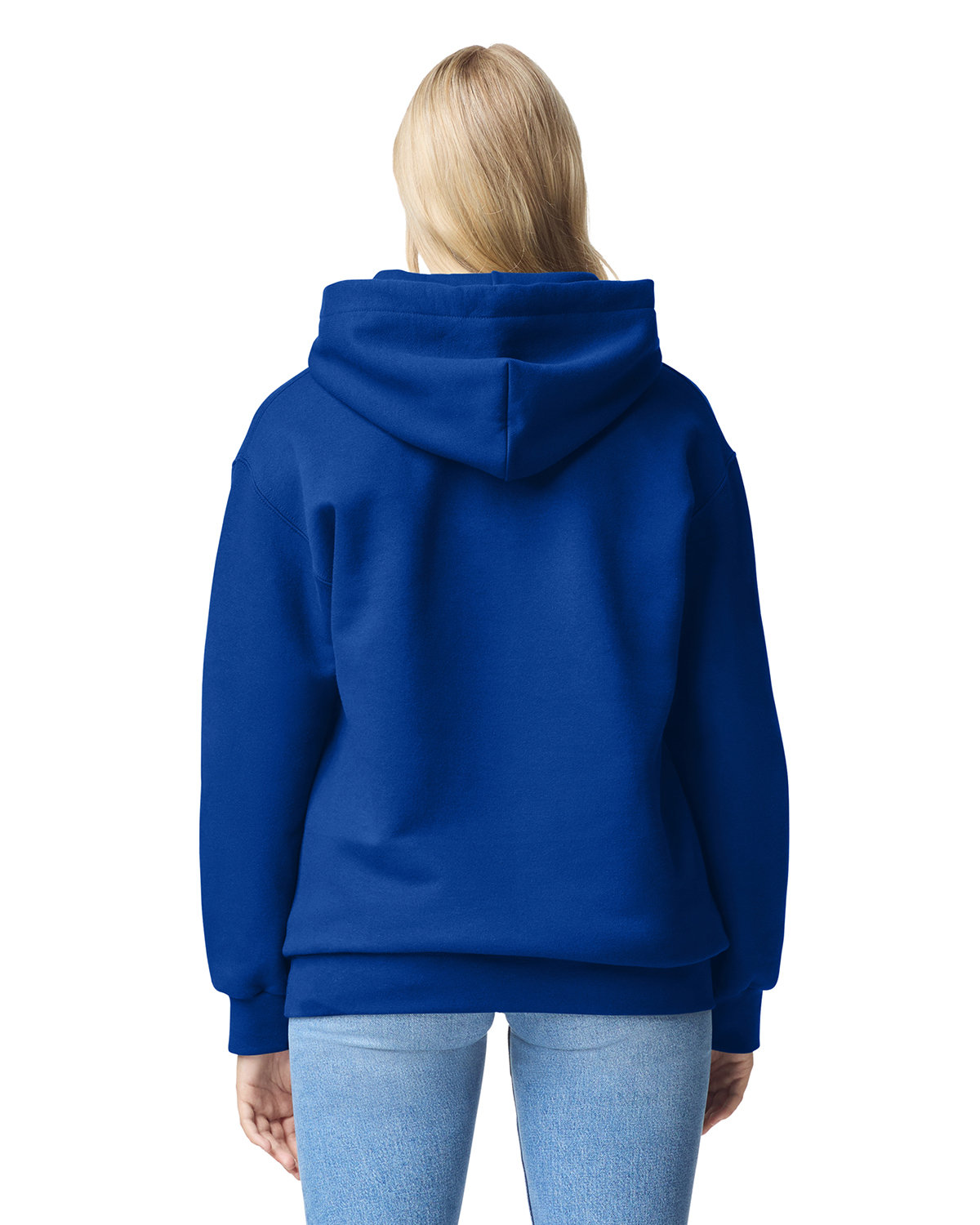 G195 Gildan Unisex Hammer Maxweight Hooded Sweatshirt - Back Image
