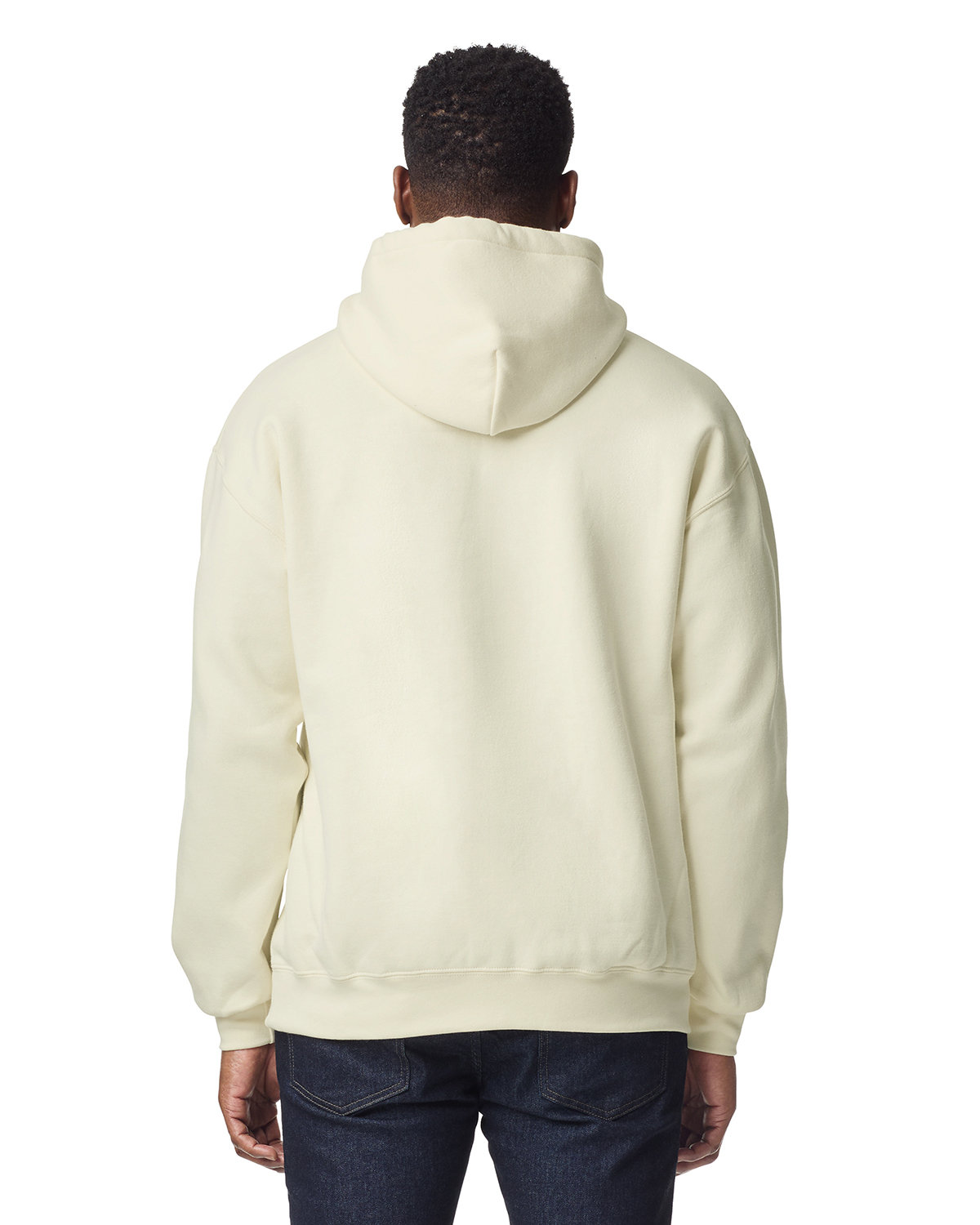 G195 Gildan Unisex Hammer Maxweight Hooded Sweatshirt - Back Image