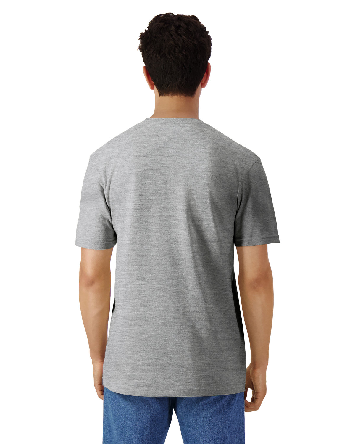 G3000 Gildan Unisex Light Cotton T-Shirt - Back Image