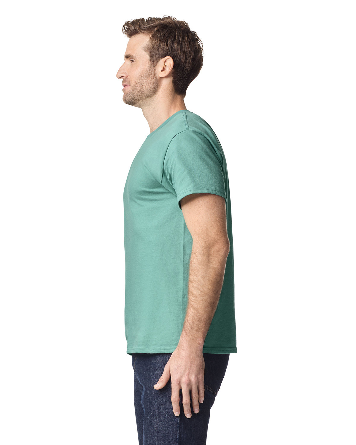 G500 Gildan Adult Heavy Cotton 5.3 oz. TShirt G500 Gildan Adult Heavy Cotton 5.3 oz. TShirt - Siide Image