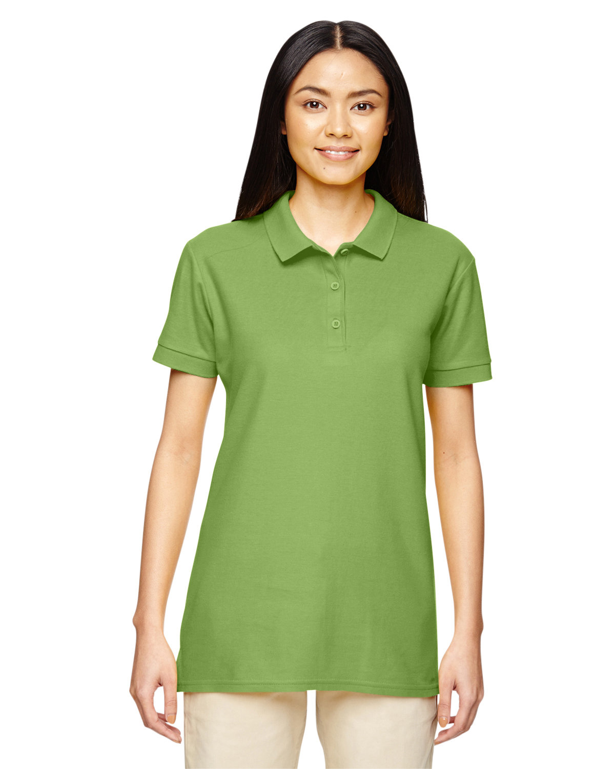 G828L Gildan Ladies Premium Cotton? Ladies 6.6?oz. Double Piqu? Polo