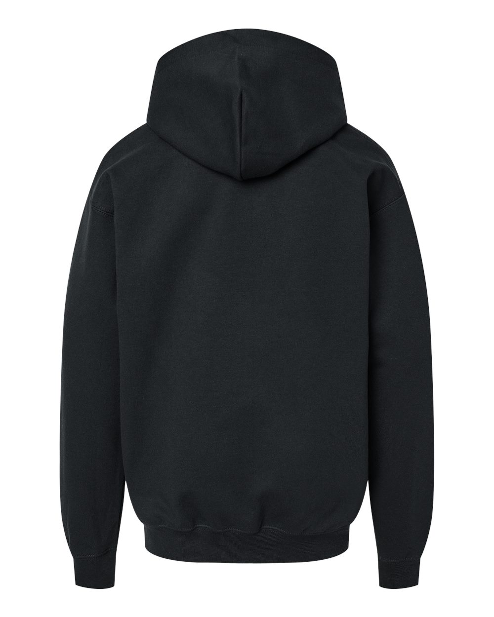 SF500B Gildan Youth Softstyle Midweight Fleece Hooded Sweatshirt - Back Image