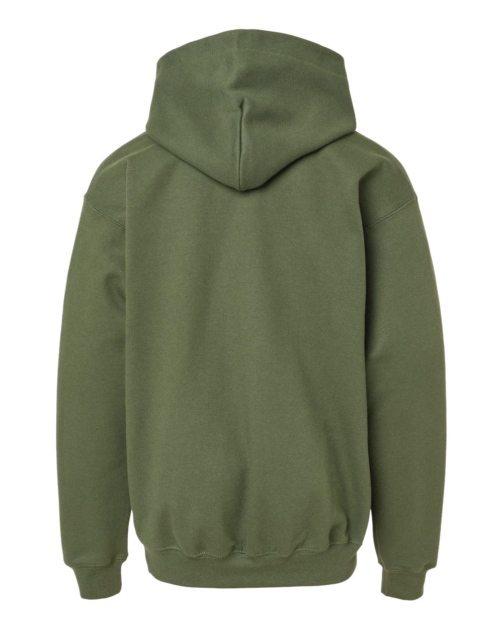 SF500B Gildan Youth Softstyle Midweight Fleece Hooded Sweatshirt - Back Image