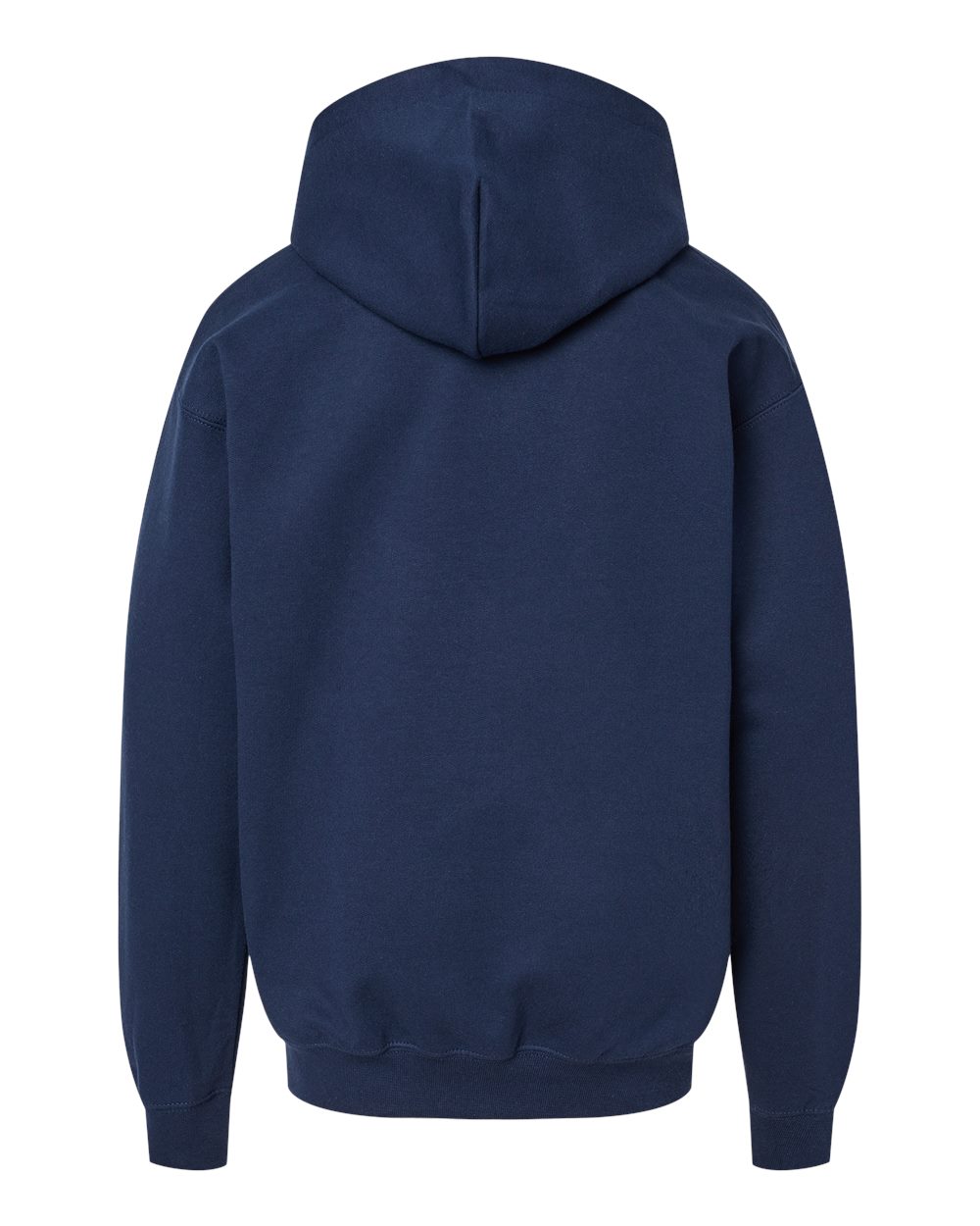 SF500B Gildan Youth Softstyle Midweight Fleece Hooded Sweatshirt - Back Image