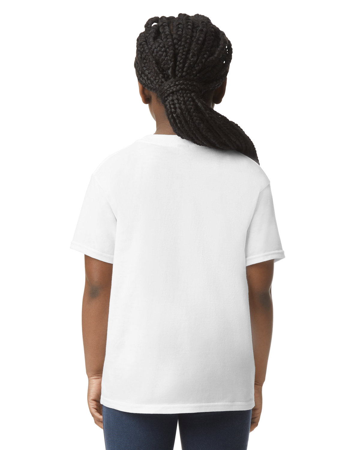 G640B Gildan Youth Softstyle T-Shirt - Back Image