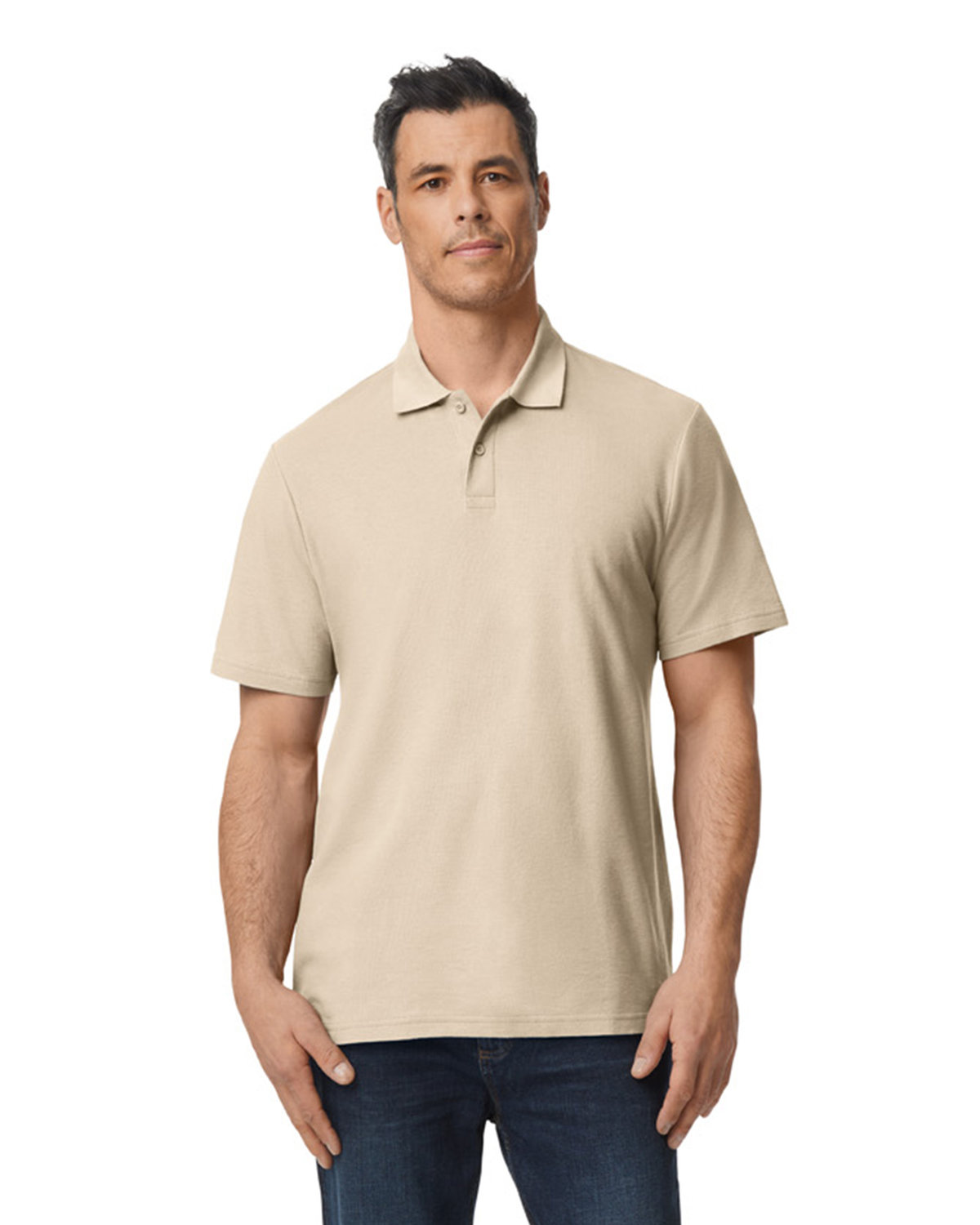 G648 Gildan Mens Softstyle Double Pique Polo G648 Gildan Mens Softstyle Double Pique Polo