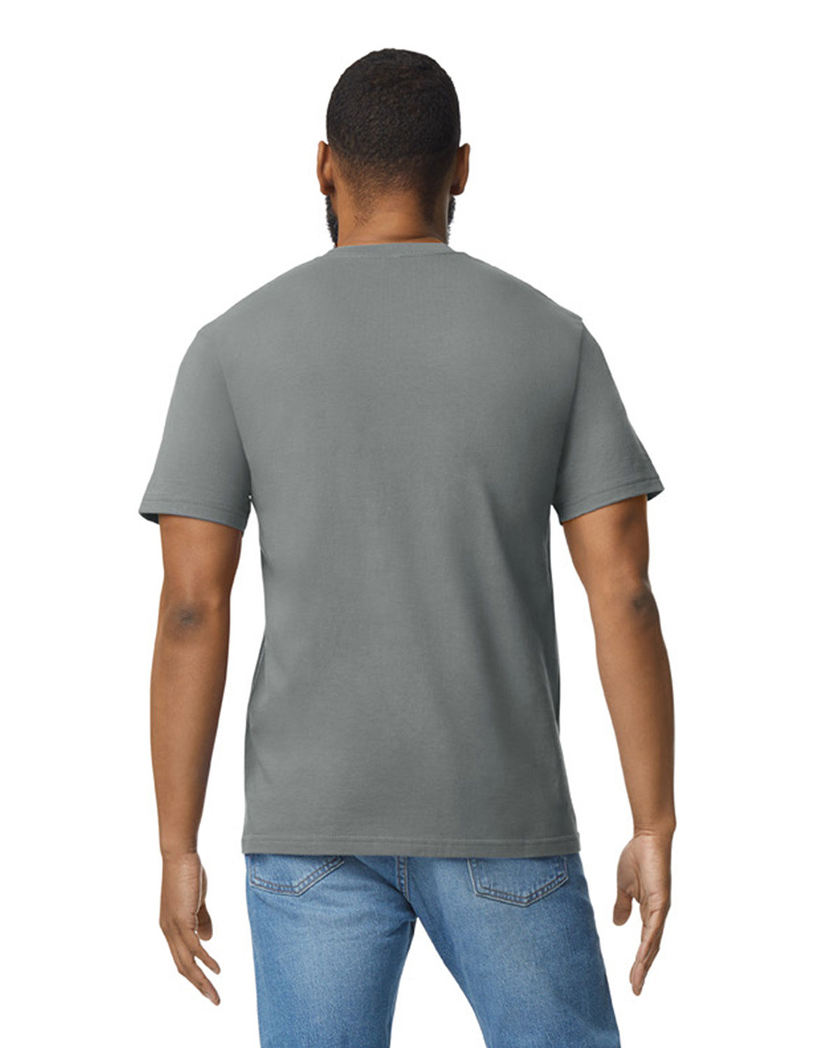 G650 Gildan Unisex Softstyle Midweight T-Shirt - Back Image