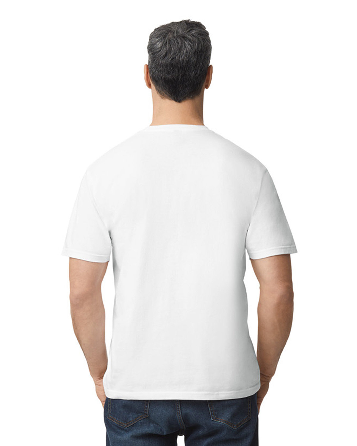 G650 Gildan Unisex Softstyle Midweight T-Shirt - Back Image