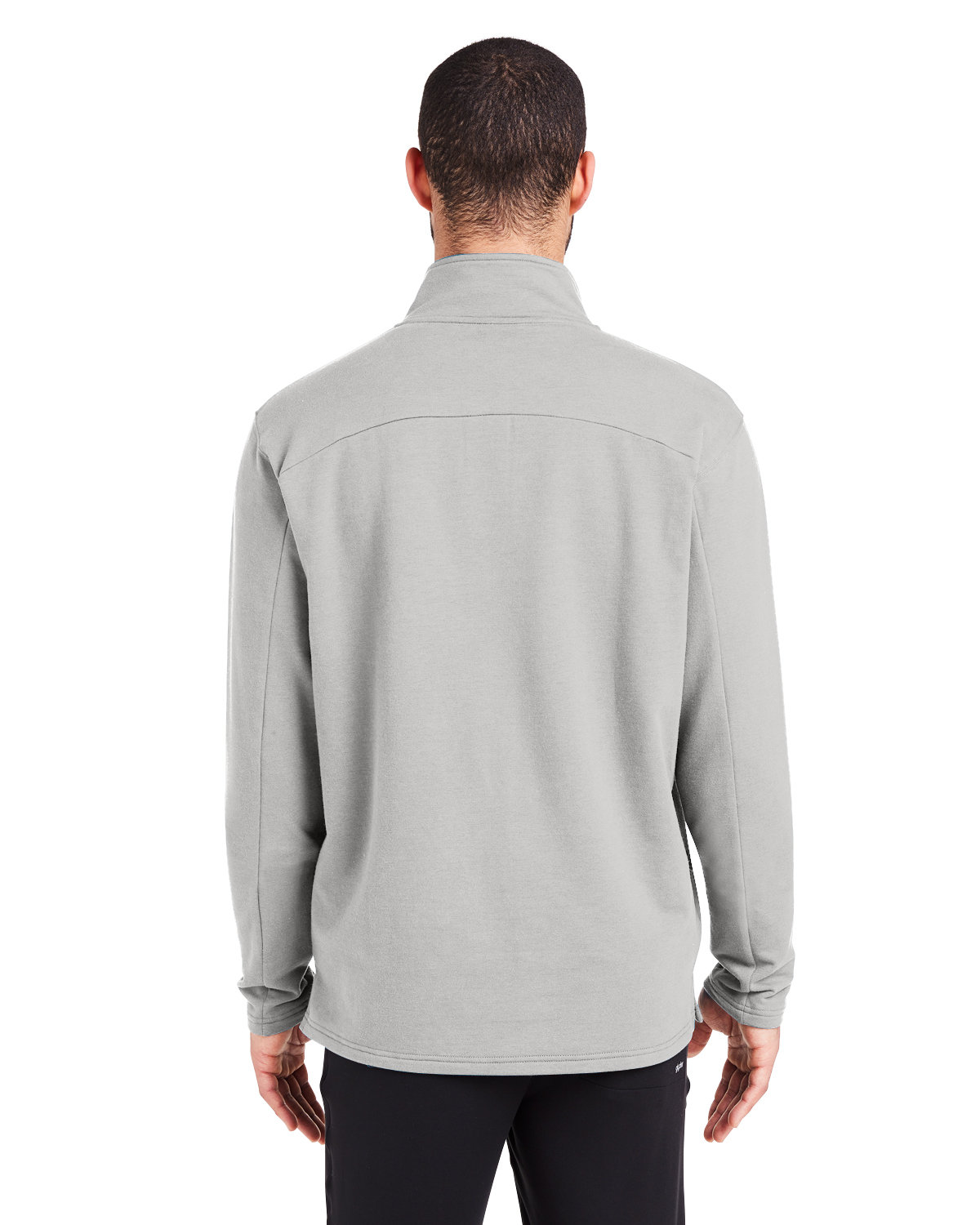 MDP1733 Glyder Mens Vertex?Quarter-Zip - Back Image
