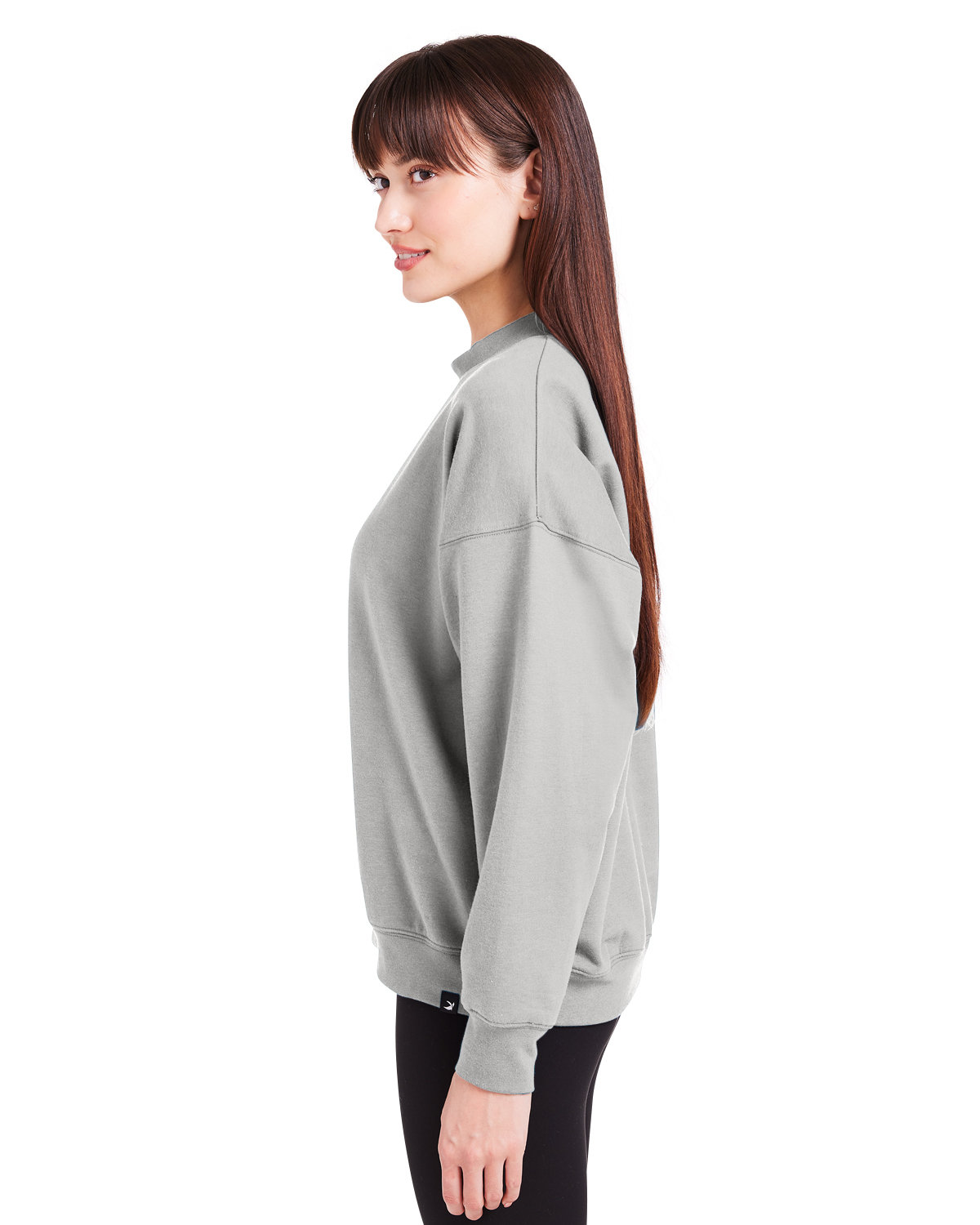 PDP6789 Glyder Ladies Vintage Oversized Crew Pullover - Siide Image
