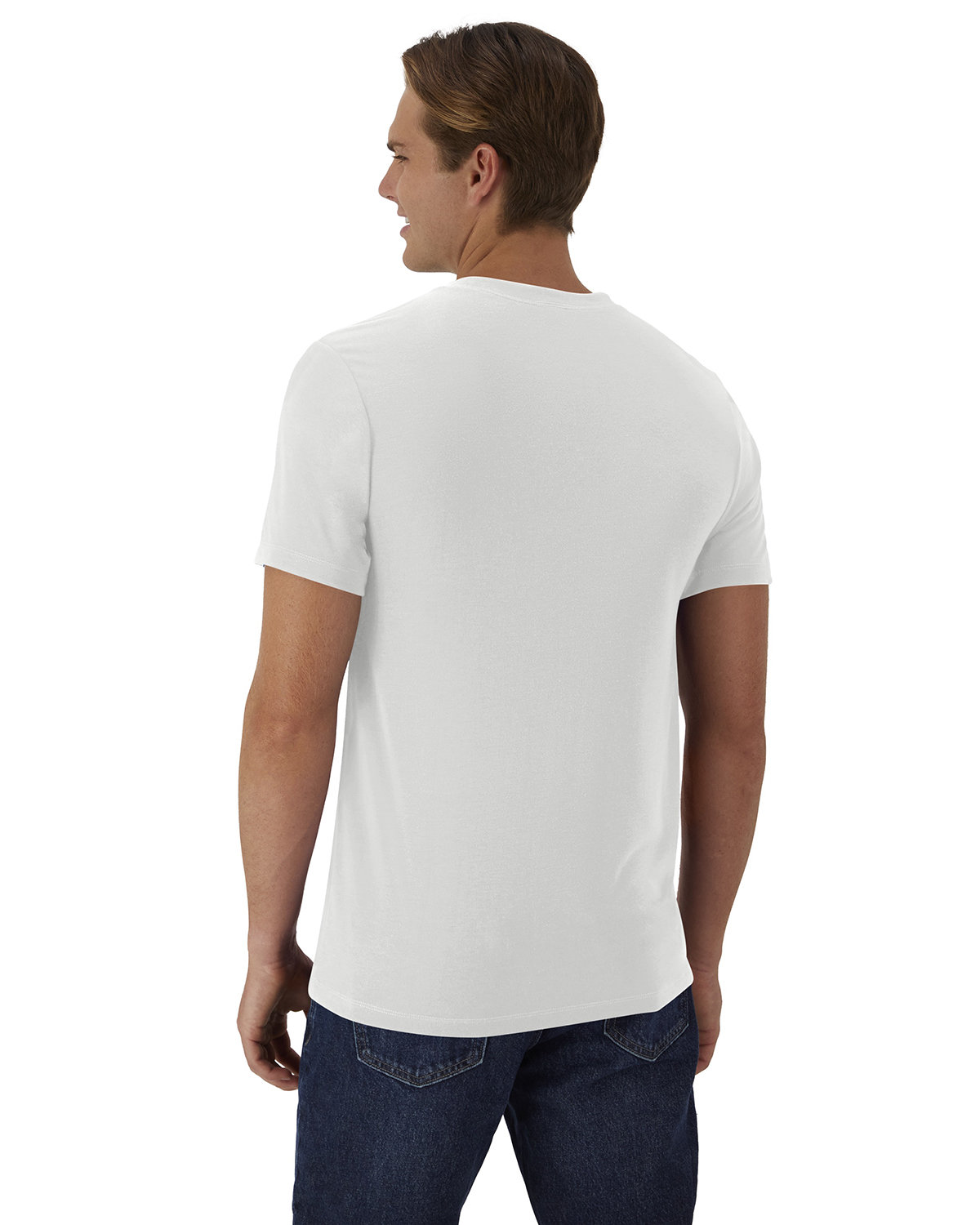 4873 Hanes Unisex Cool-Dri Cotton Touch T-Shirt 4873 Hanes Unisex Cool-Dri Cotton Touch T-Shirt - Back Image