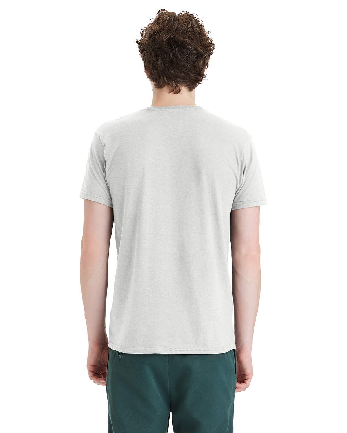 498PT Hanes Unisex Perfect-T PreTreat T-Shirt - Back Image