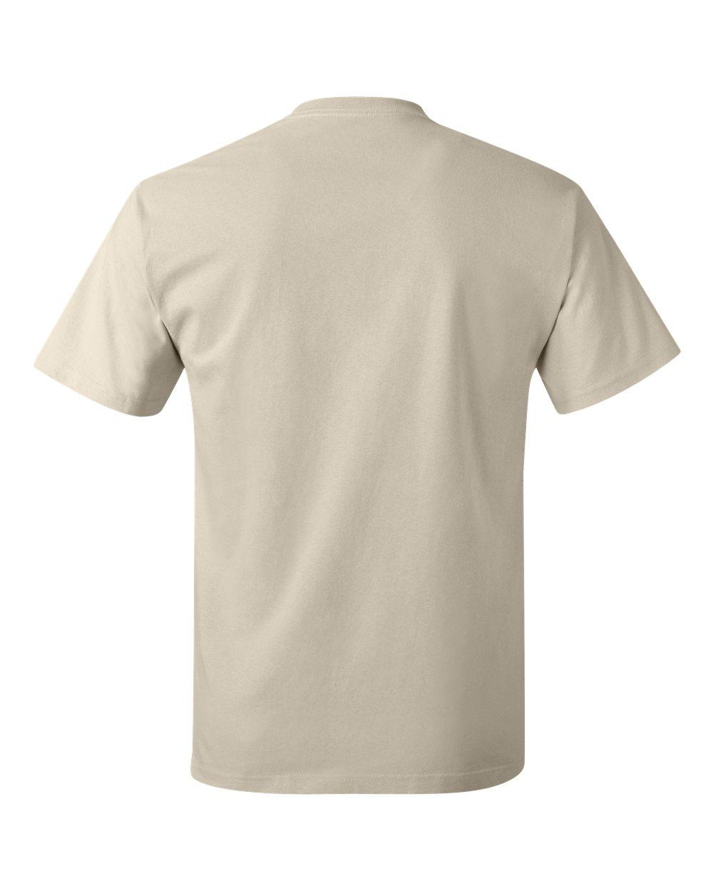 5250 Hanes - Authentic 100% Cotton T-Shirt. - Back Image