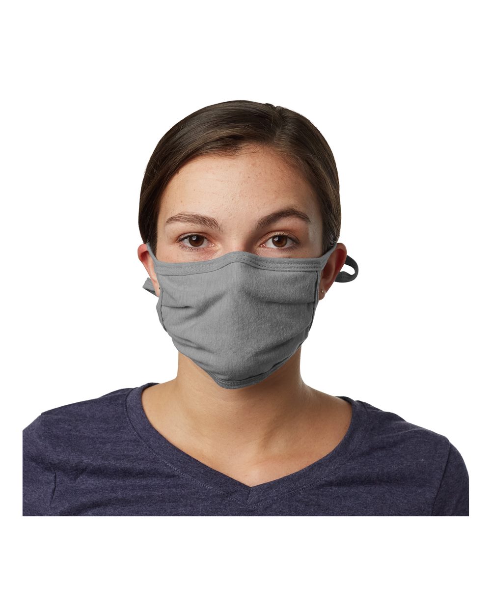 BMSKAR Hanes Adult 2-Ply Adjustable Mask