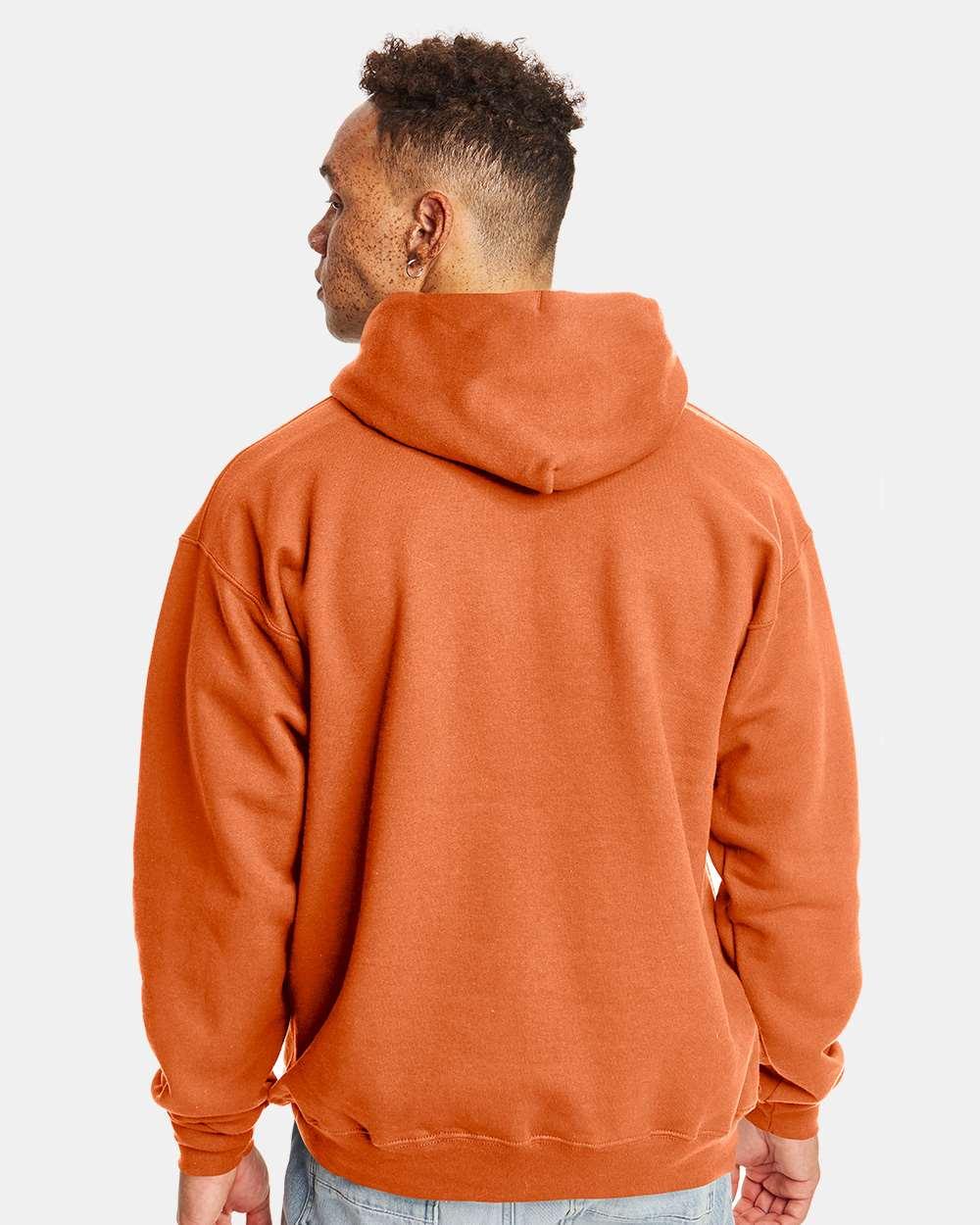 F170 Hanes Ultimate Cotton Hooded Sweatshirt - Back Image