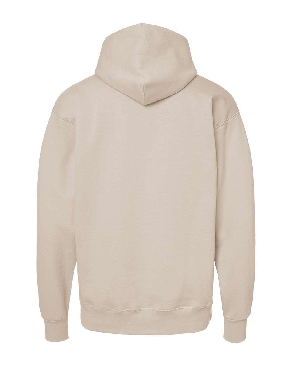 F170 Hanes Ultimate Cotton Hooded Sweatshirt - Back Image