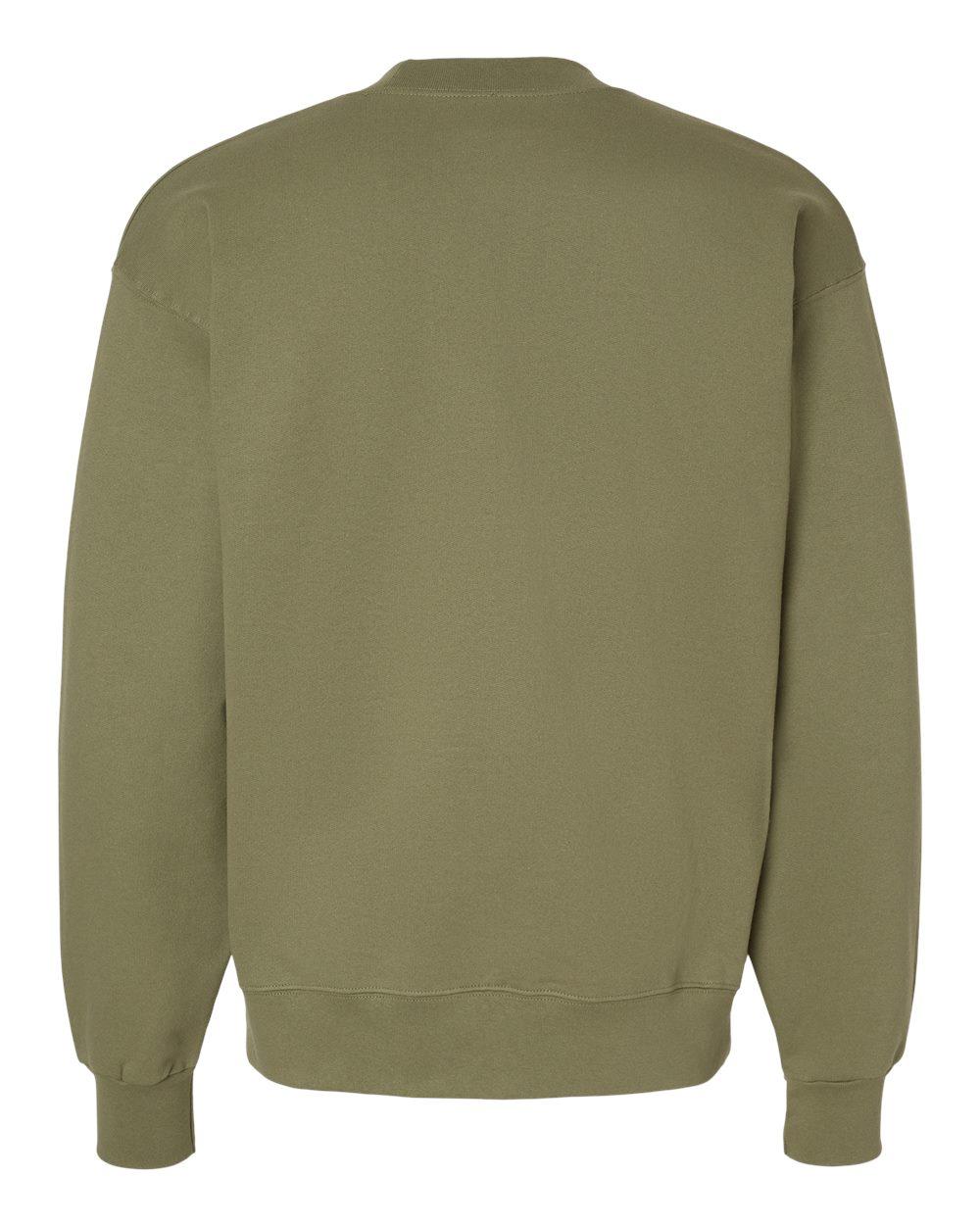 F260 Hanes Ultimate Cotton Crewneck Sweatshirt - Back Image