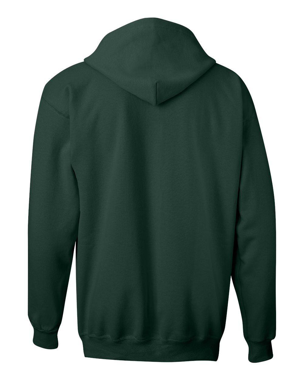 F280 Hanes Ultimate Cotton Full-Zip Hooded Sweatshirt - Back Image