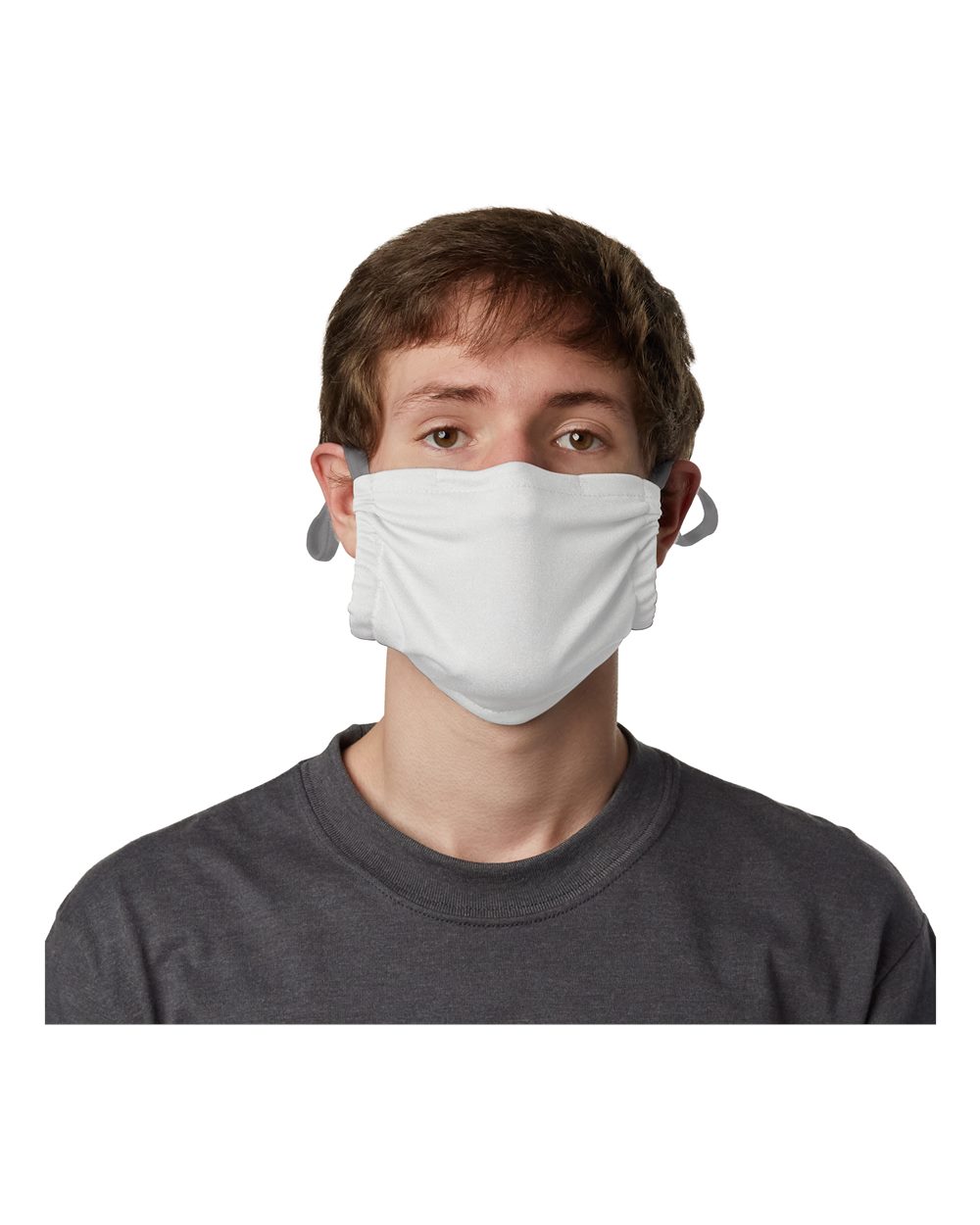 MKPKPR Hanes Adult Polyester Adjustable Pocket Mask Zoom Image