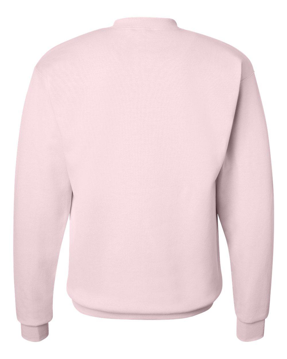P160 Hanes - EcoSmart Crewneck Sweatshirt. - Back Image