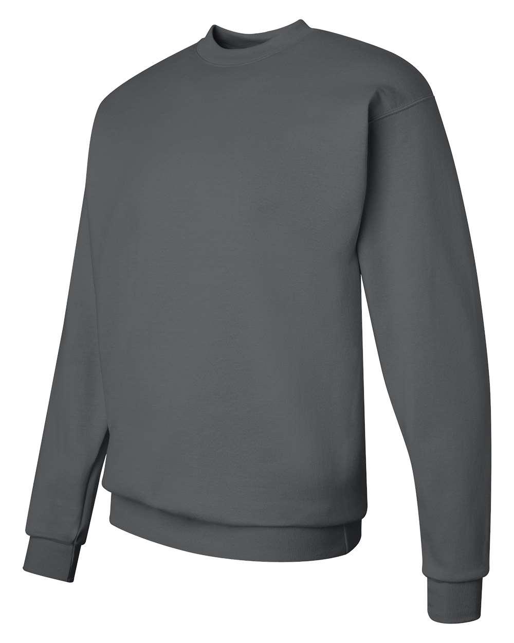 P160 Hanes EcoSmart Unisex Crewneck Fleece Sweatshirt - Siide Image