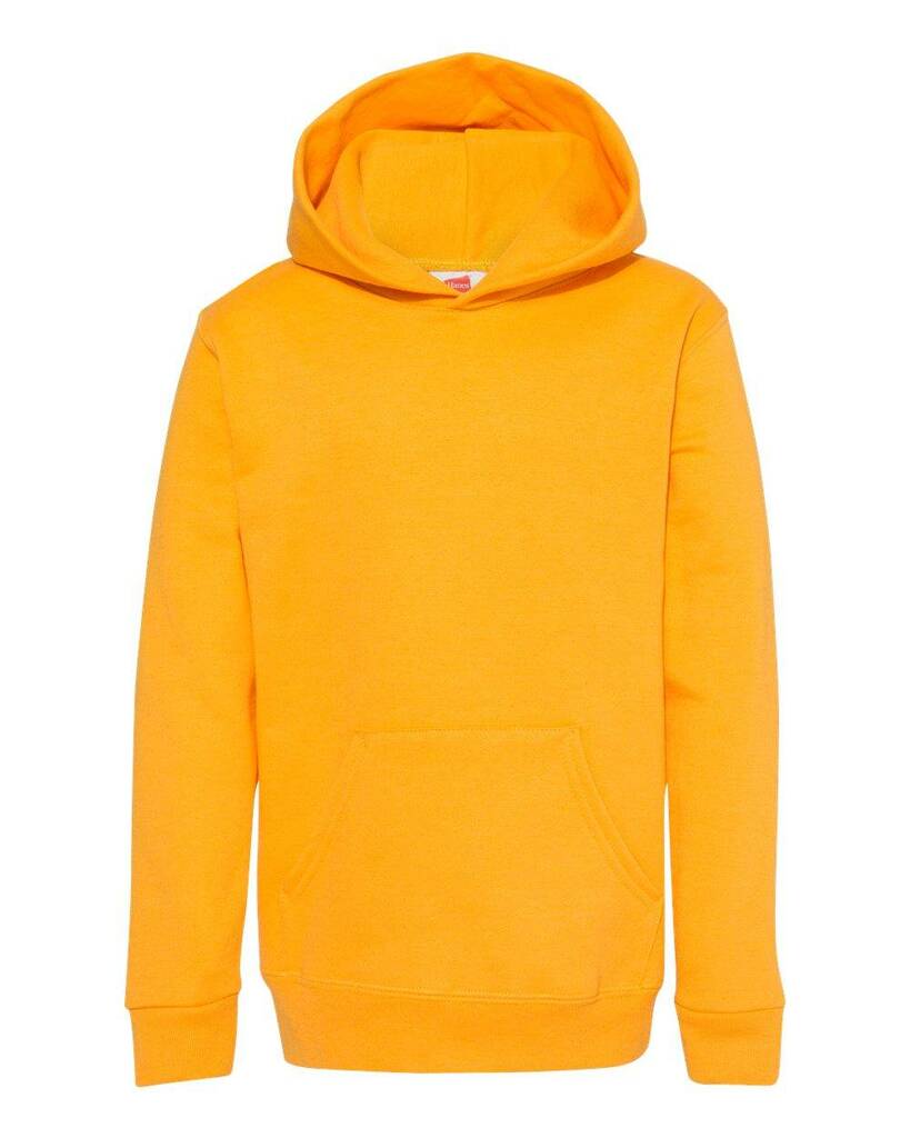 P473 Hanes Youth EcoSmart 50/50 Pullover Hooded Sweatshirt