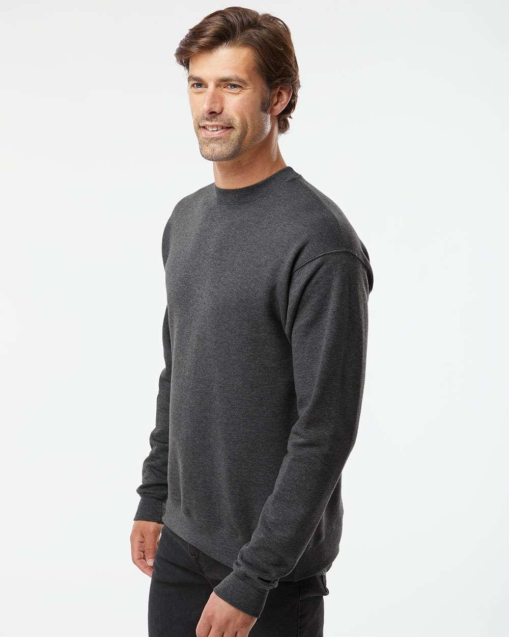 RS160 Hanes Perfect Fleece Crewneck Sweatshirt - Siide Image