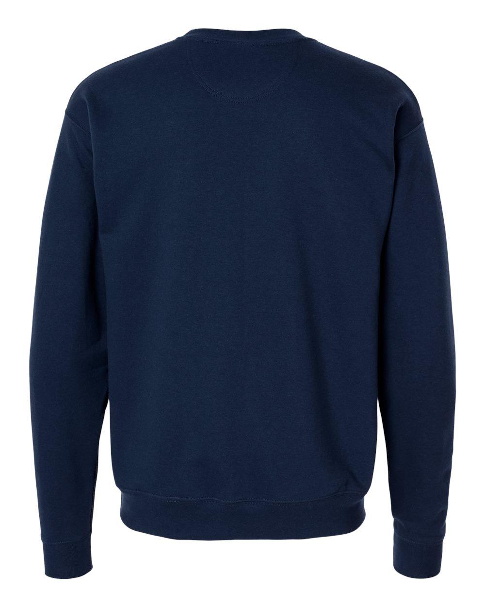 RS160 Hanes Perfect Fleece Crewneck Sweatshirt - Back Image