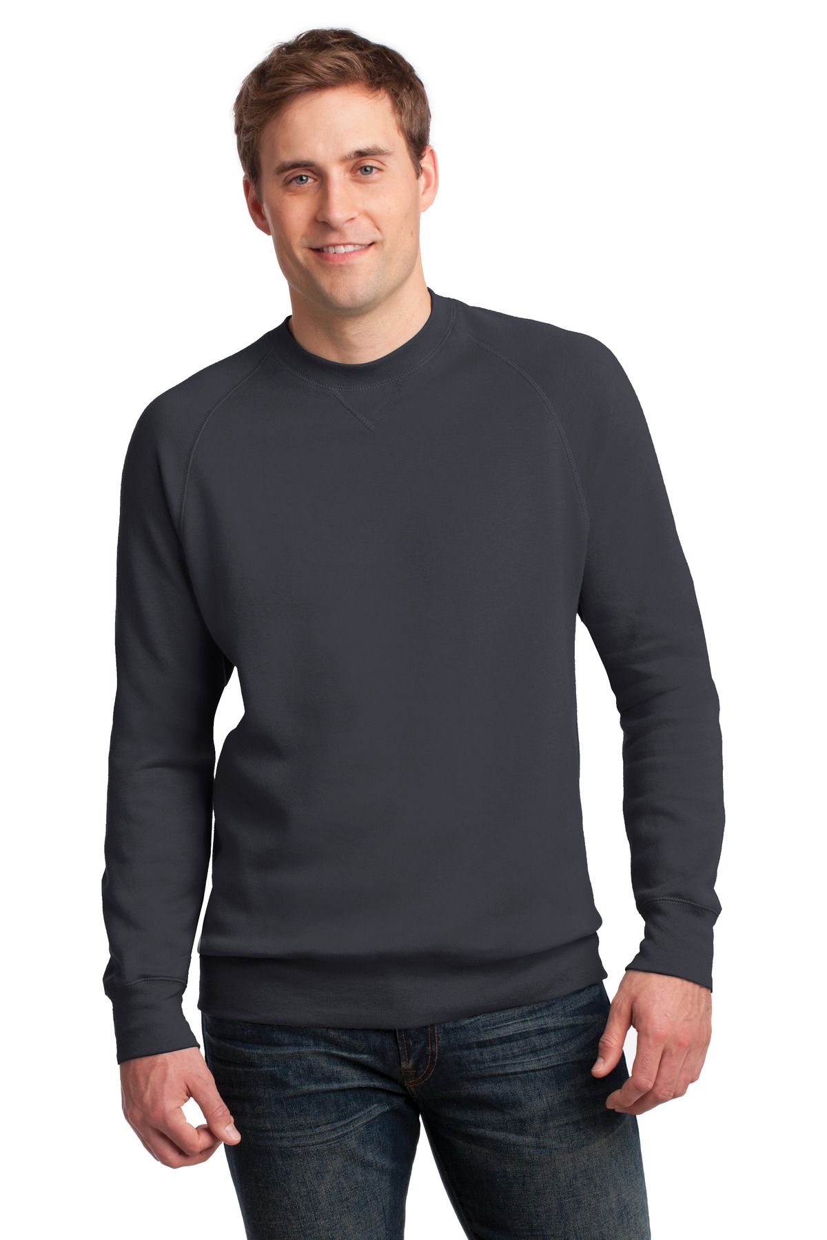 HN260 Hanes  Nano Crewneck Sweatshirt.