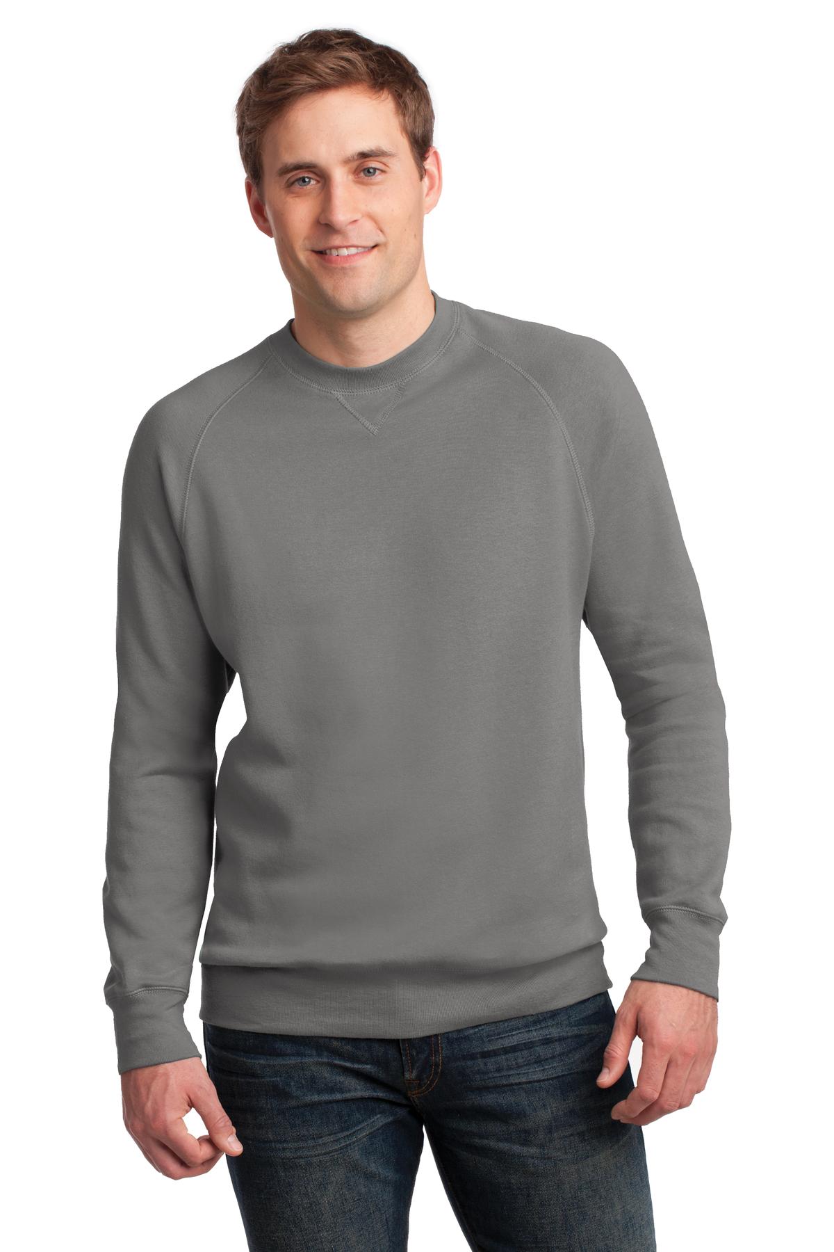 HN260 Hanes  Nano Crewneck Sweatshirt.