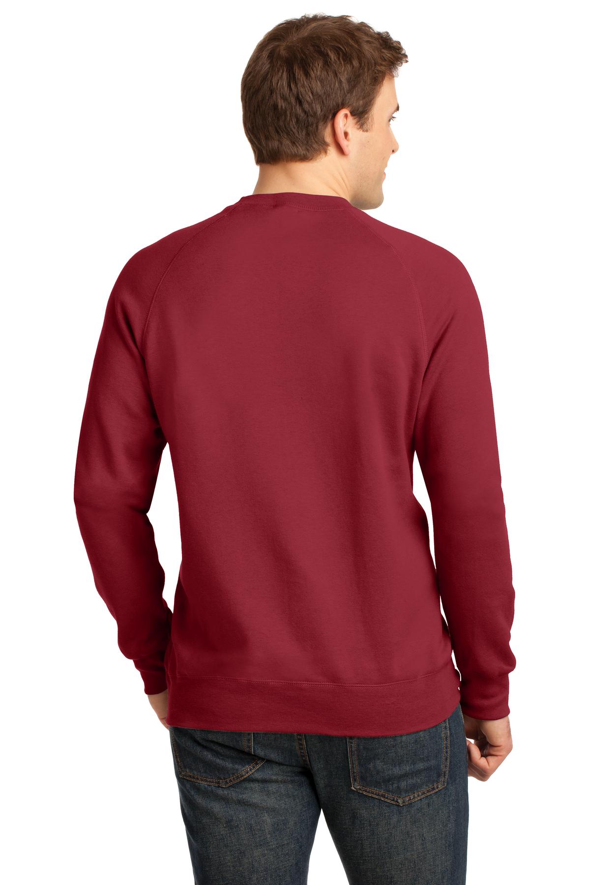 HN260 Hanes  Nano Crewneck Sweatshirt. - Back Image