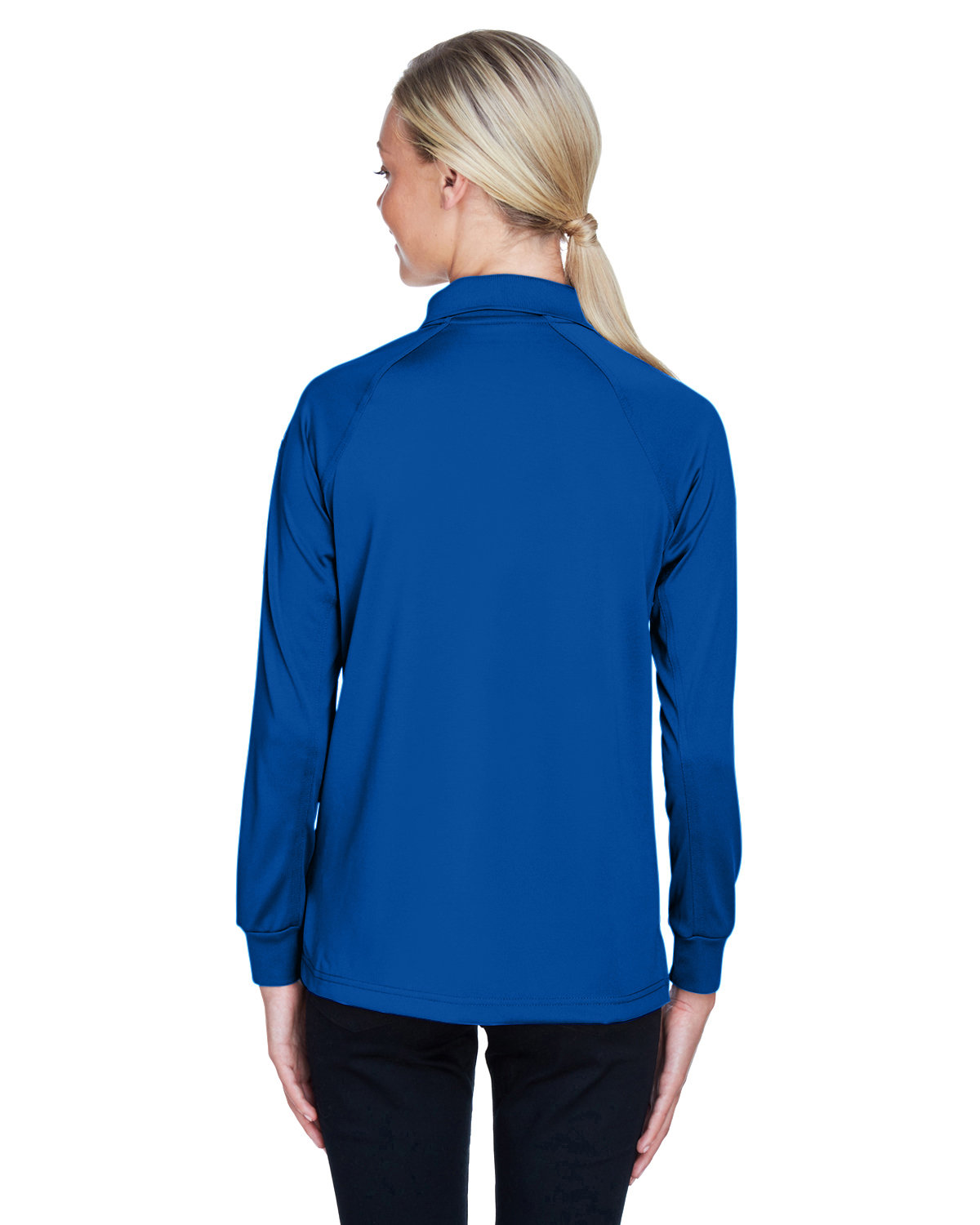 M211LW Harriton Ladies Advantage Snag Protection Plus Long-Sleeve Tactical Polo M211LW Harriton Ladies Advantage Snag Protection Plus Long-Sleeve Tactical Polo - Back Image