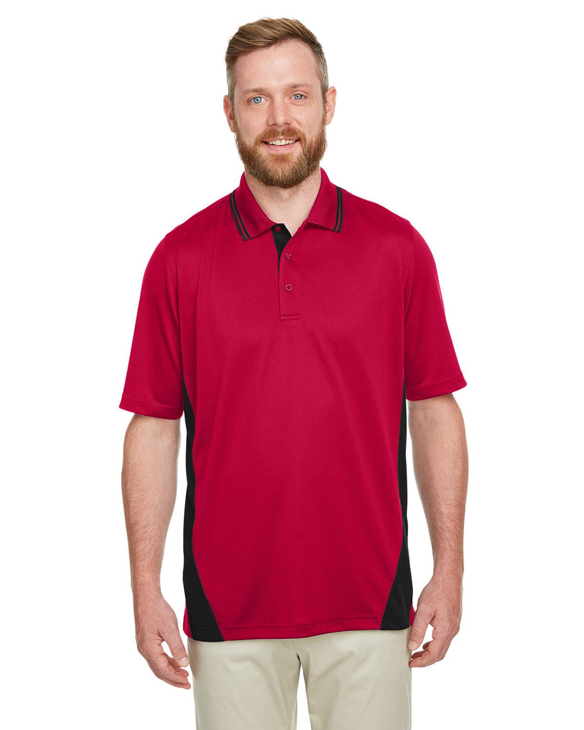 M386T Harriton Mens Tall Flash Snag Protection Plus IL Colorblock Polo M386T Harriton Mens Tall Flash Snag Protection Plus IL Colorblock Polo