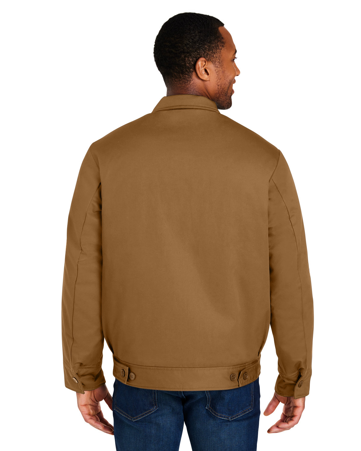 M721 Harriton Unisex ClimaBloc Station Jacket - Back Image