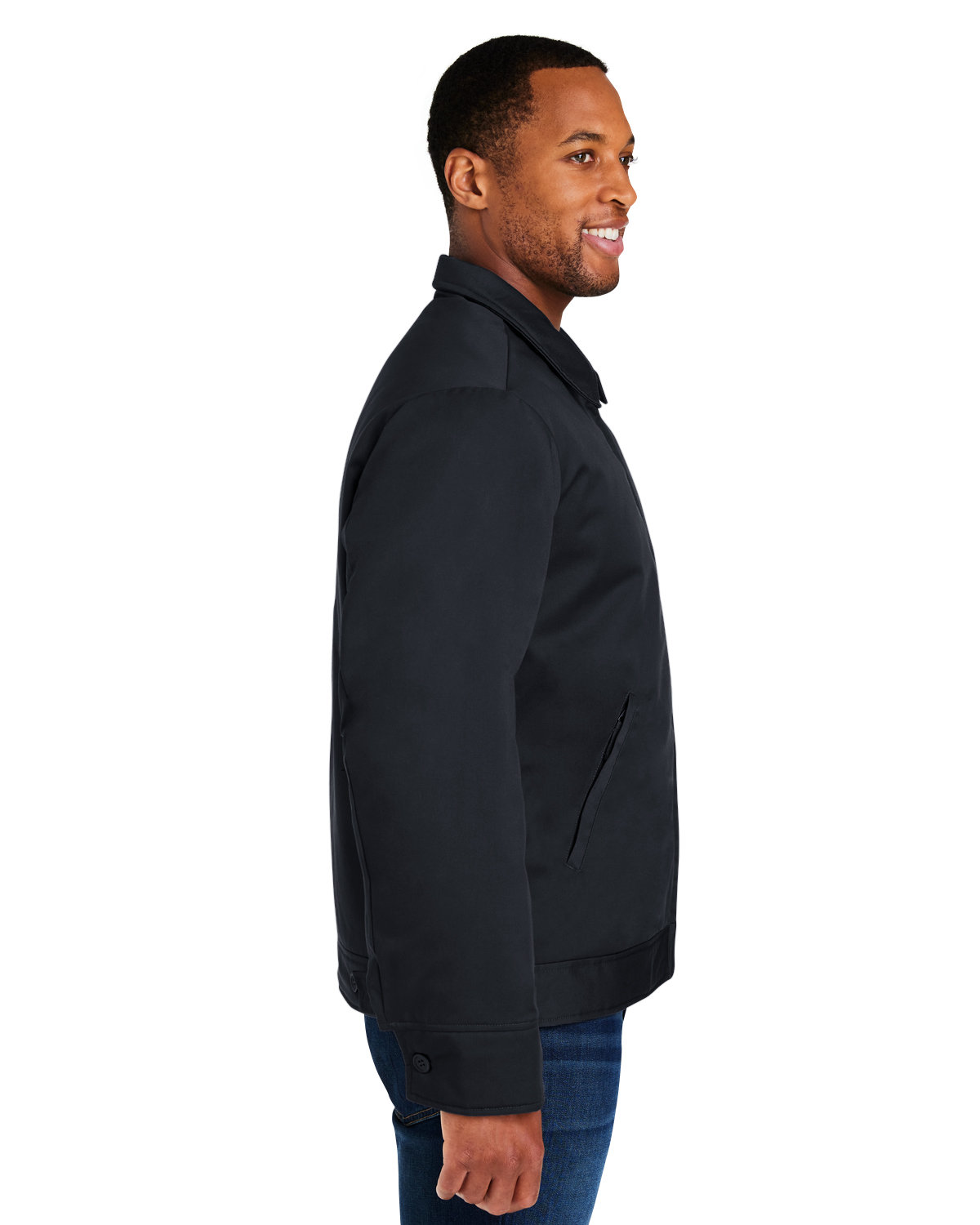 M721T Harriton Unisex Tall ClimaBloc? Station Jacket - Siide Image
