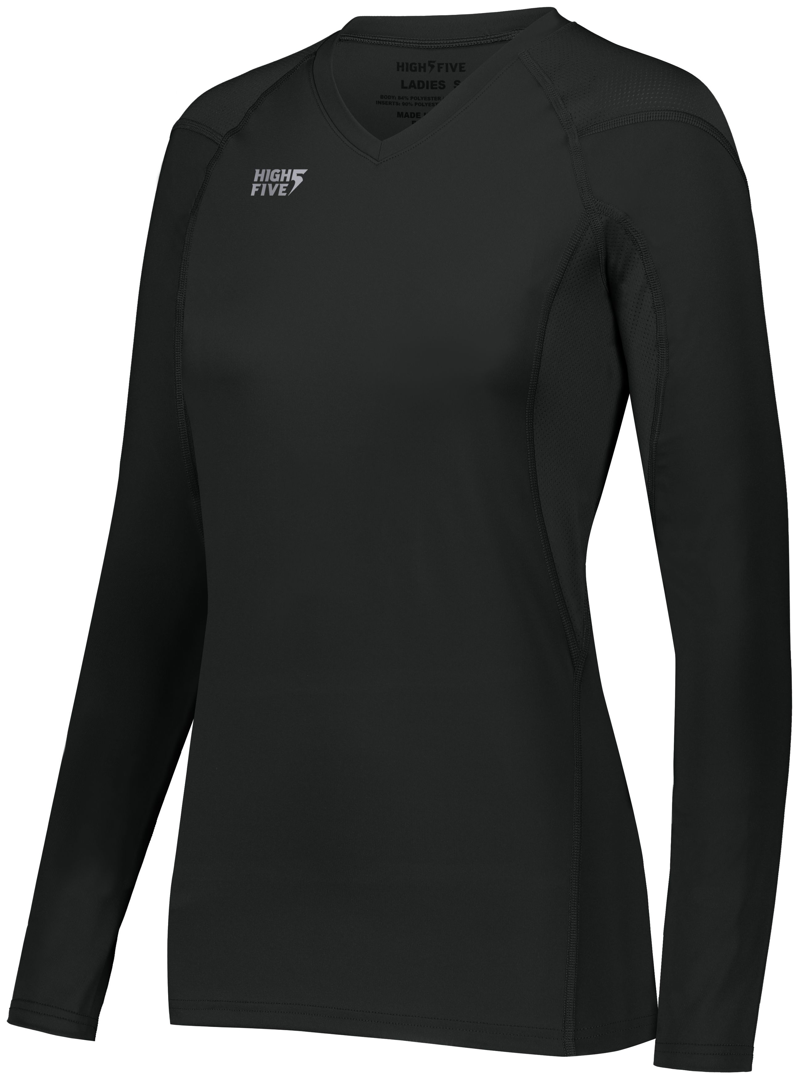 342213 HIGH FIVE Girls TruHit Long Sleeve Jersey 342213 HIGH FIVE Girls TruHit Long Sleeve Jersey - Back Image