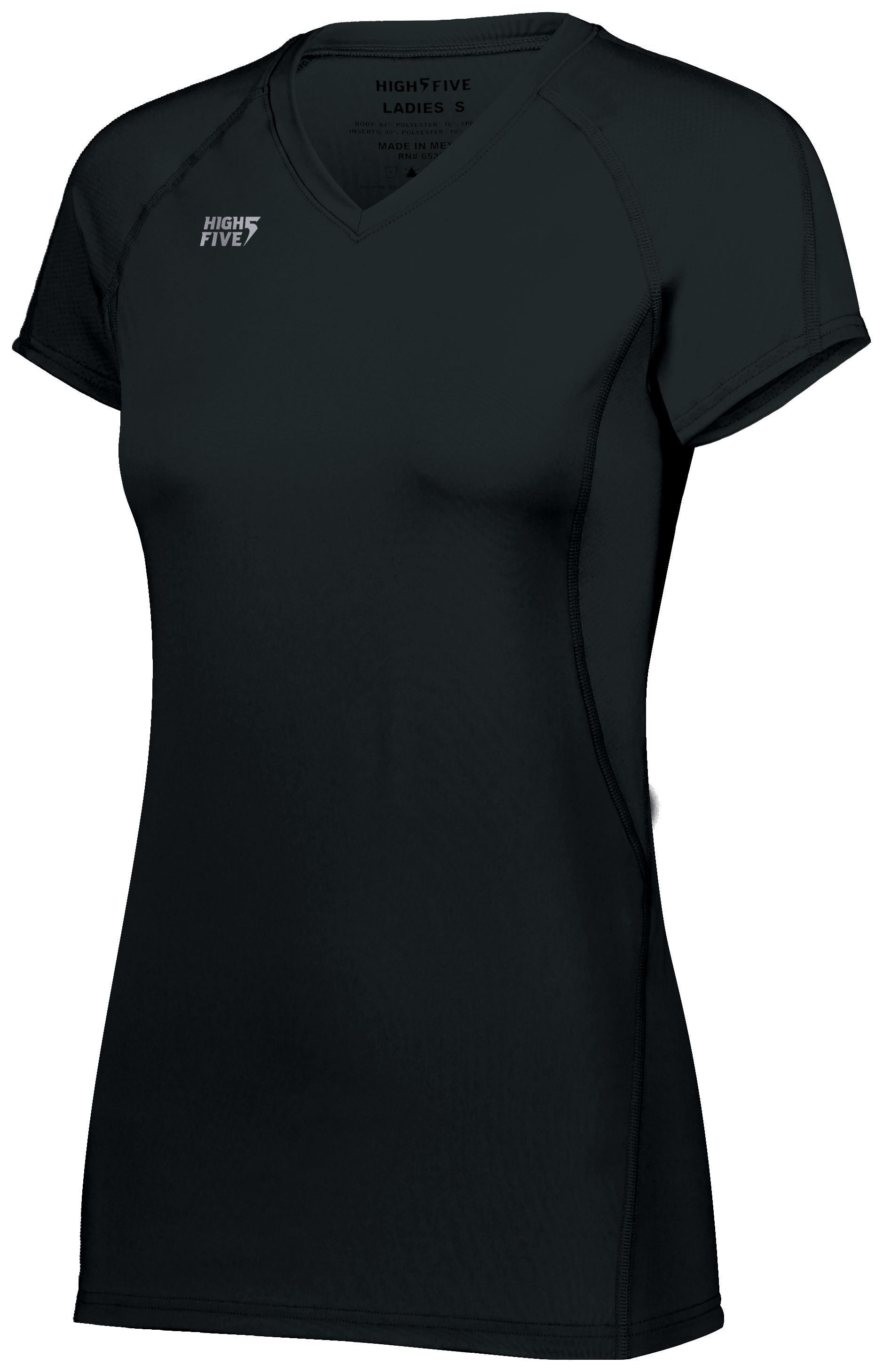 342222 HIGH FIVE Ladies TruHit Short Sleeve Jersey - Siide Image