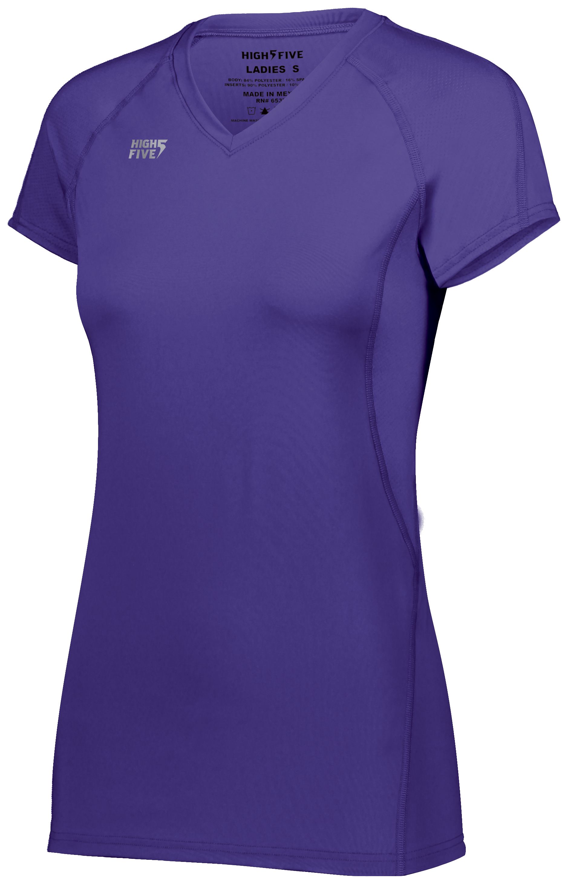 342222 HIGH FIVE Ladies TruHit Short Sleeve Jersey Zoom Image