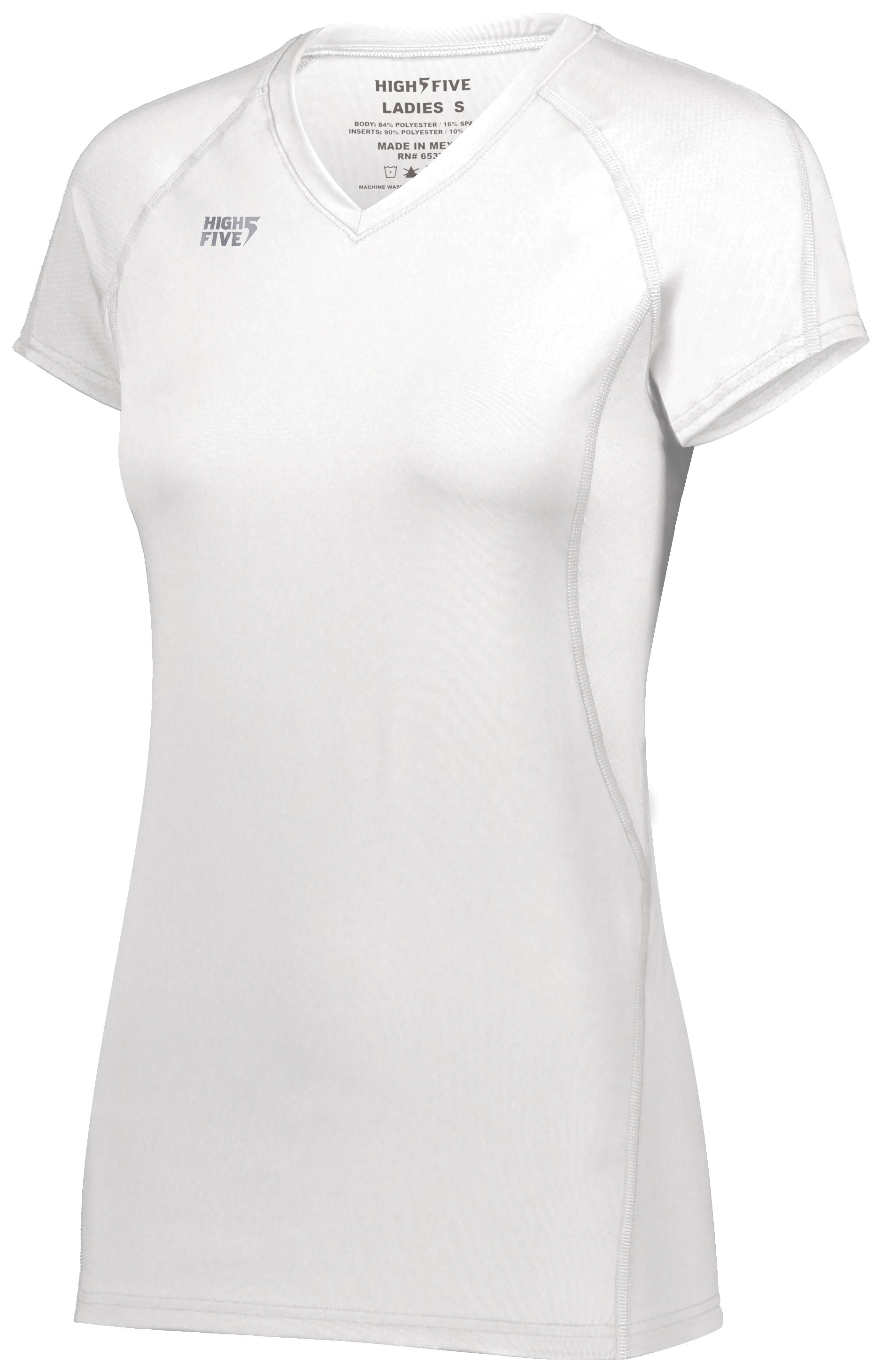 342222 HIGH FIVE Ladies TruHit Short Sleeve Jersey - Siide Image