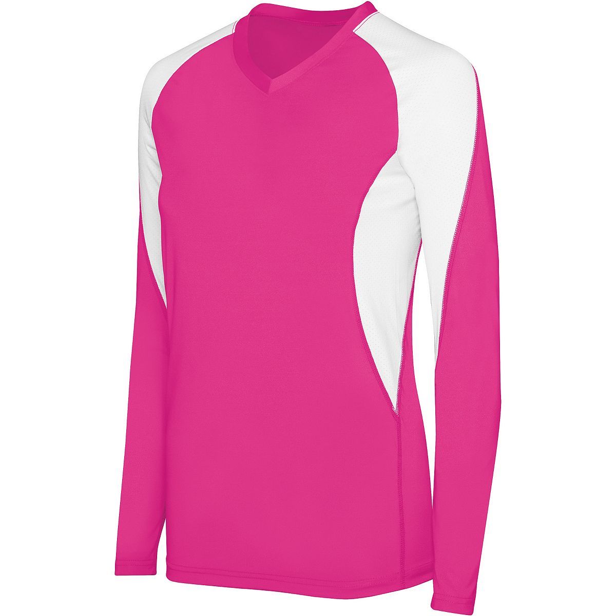 342182 HIGH FIVE LADIES LONG SLEEVE COURT JERSEY 342182 HIGH FIVE LADIES LONG SLEEVE COURT JERSEY - Back Image