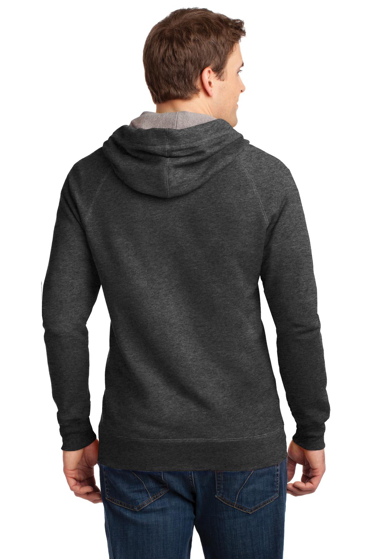 HN280 Hanes Nano Full-Zip Hooded Sweatshirt. - Back Image