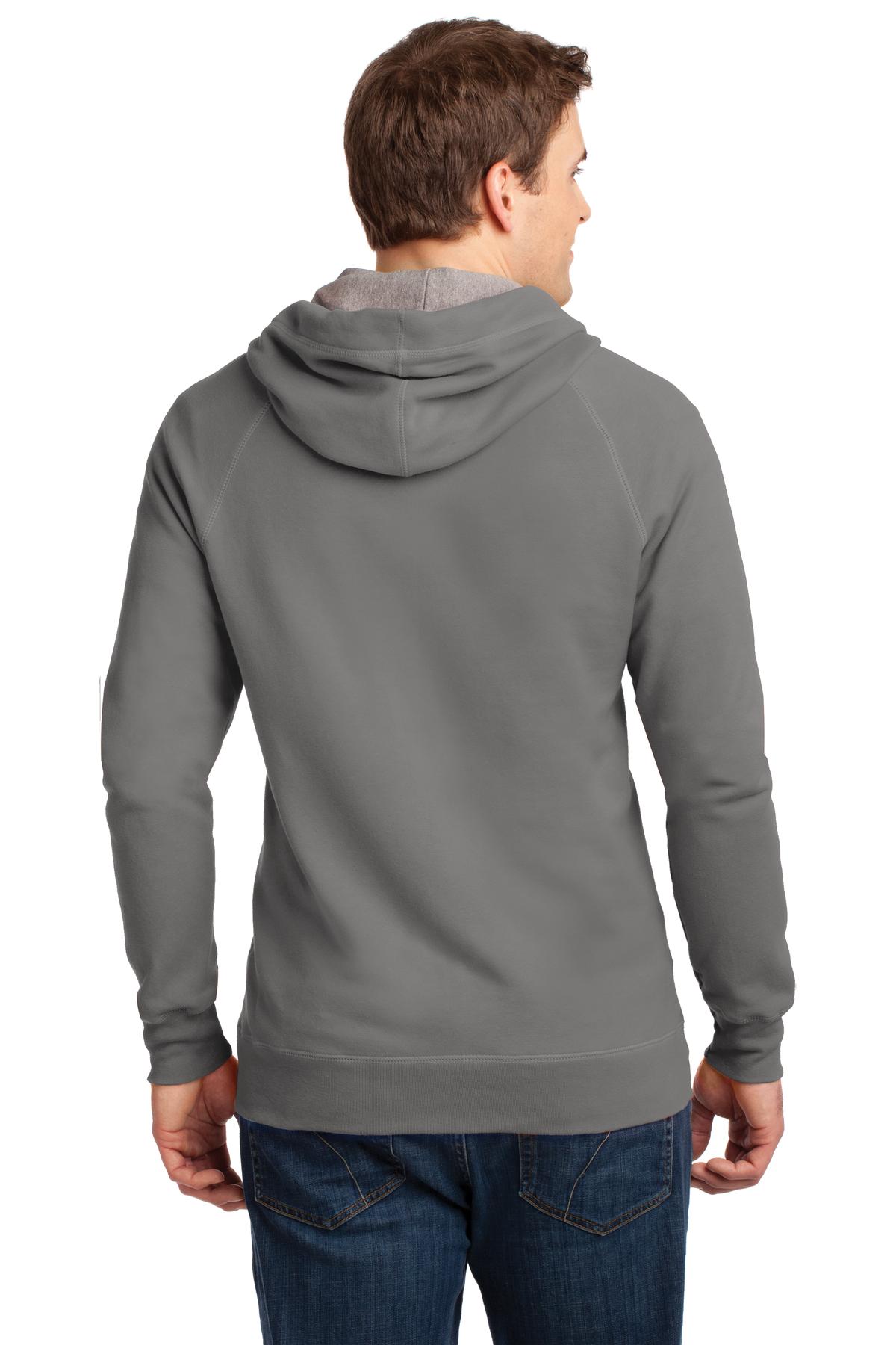 HN280 Hanes Nano Full-Zip Hooded Sweatshirt. - Back Image