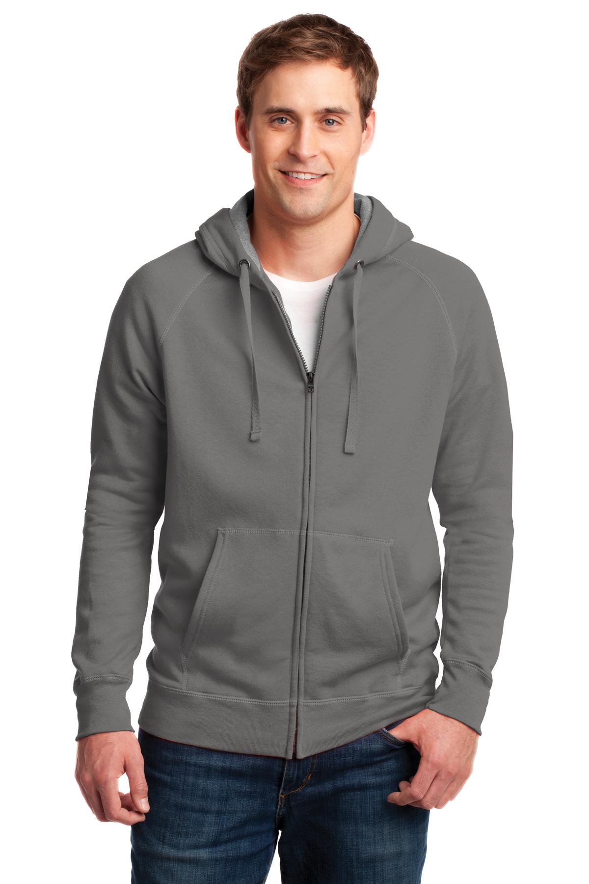 HN280 Hanes Nano Full-Zip Hooded Sweatshirt.