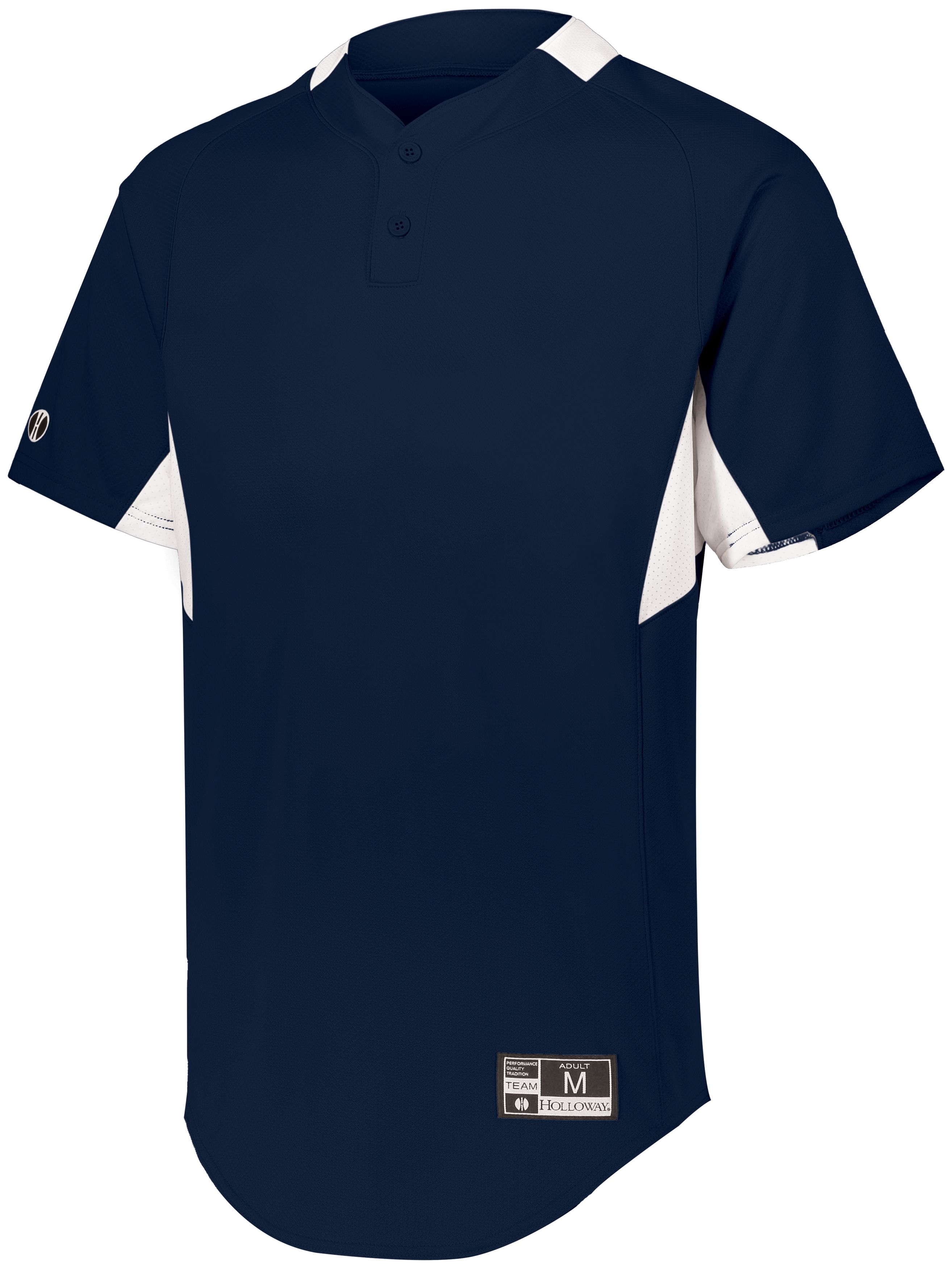 221024 HOLLOWAY Game7 Two-Button Baseball Jersey - Siide Image