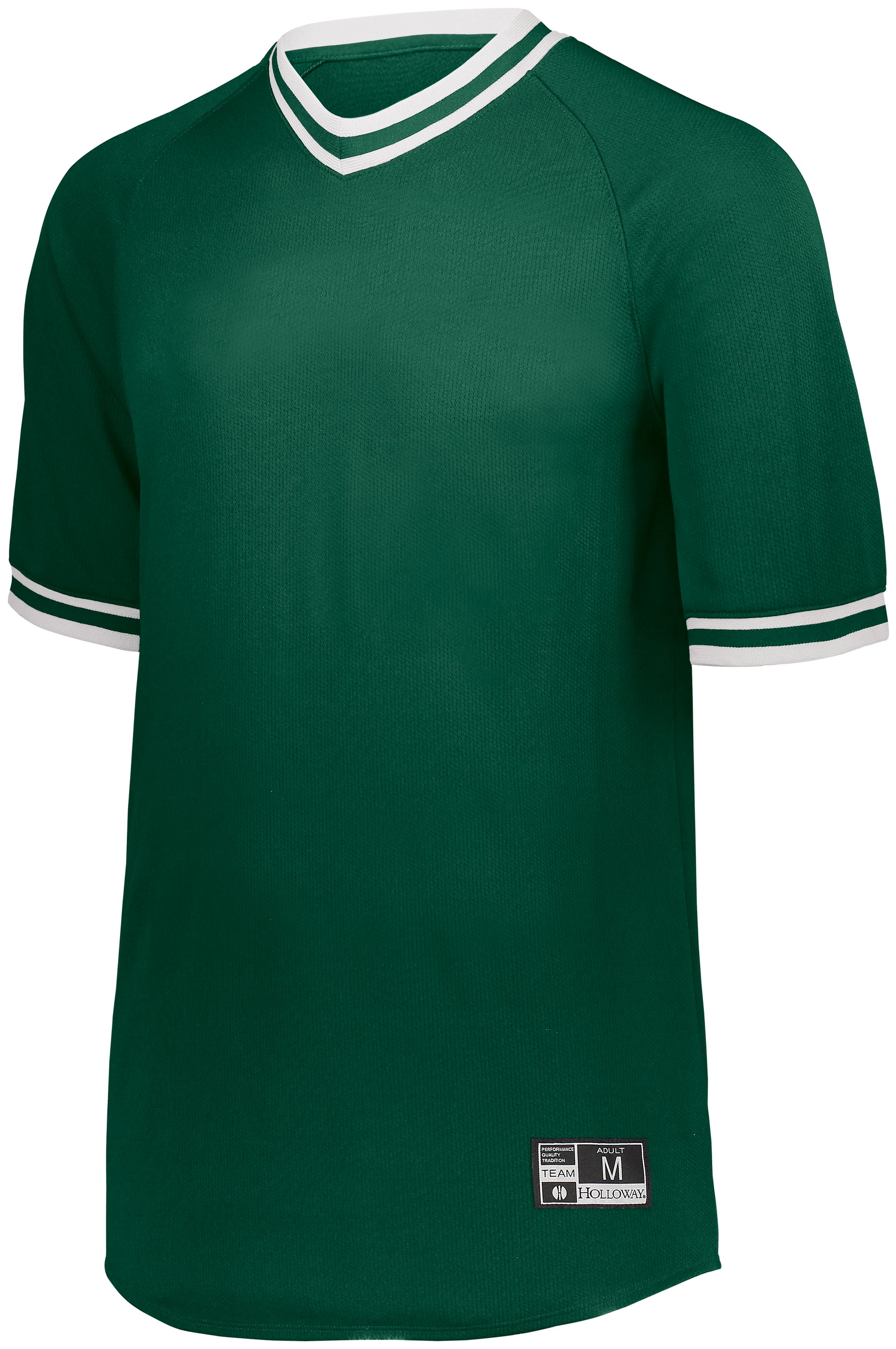 Holloway Direct to Film (DTF) 221221 Youth Retro V-Neck Baseball Jersey Holloway Direct to Film (DTF) 221221 Youth Retro V-Neck Baseball Jersey - Siide Image