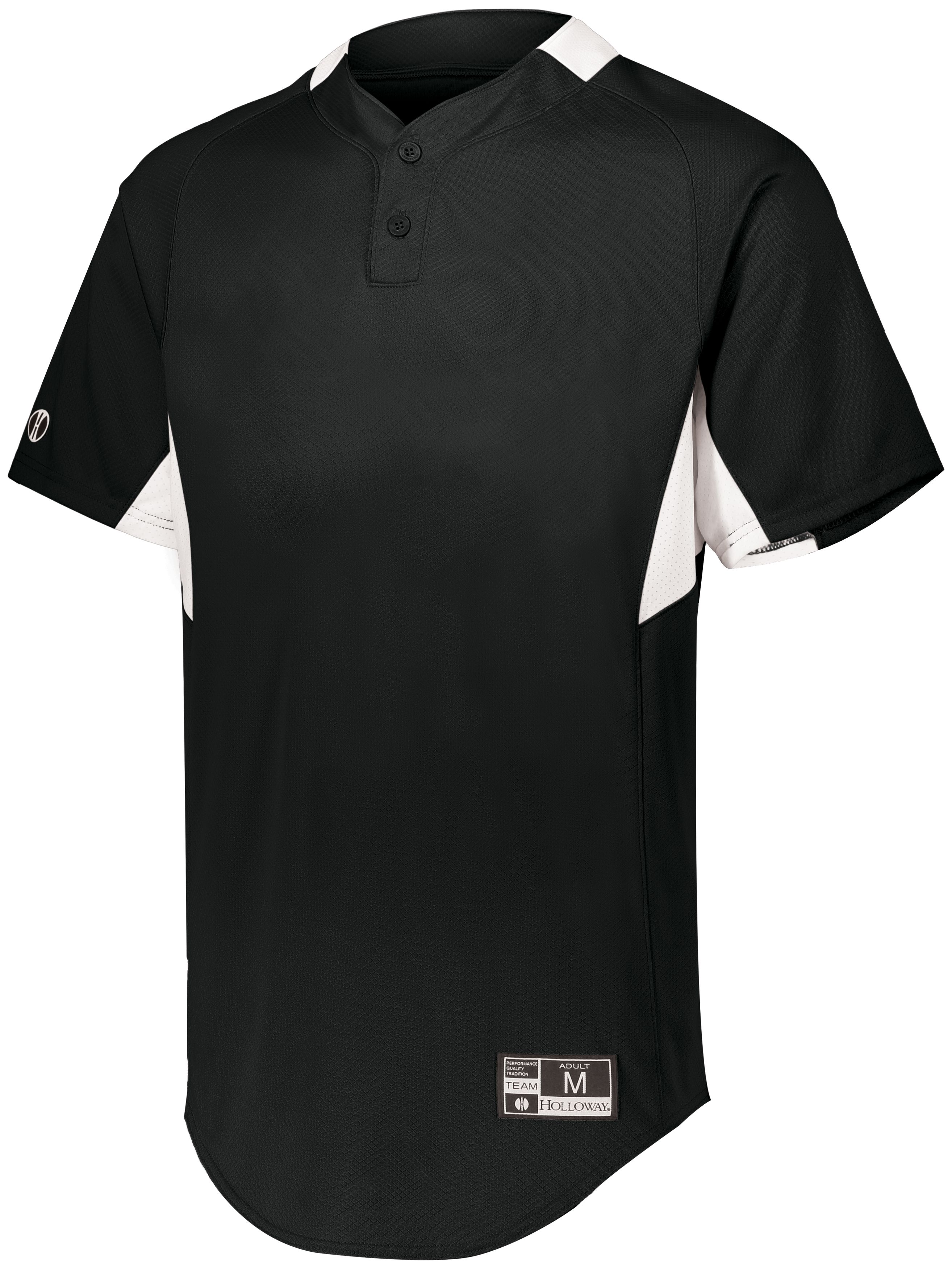 221224 HOLLOWAY Youth Game7 Two-Button Baseball Jersey - Back Image