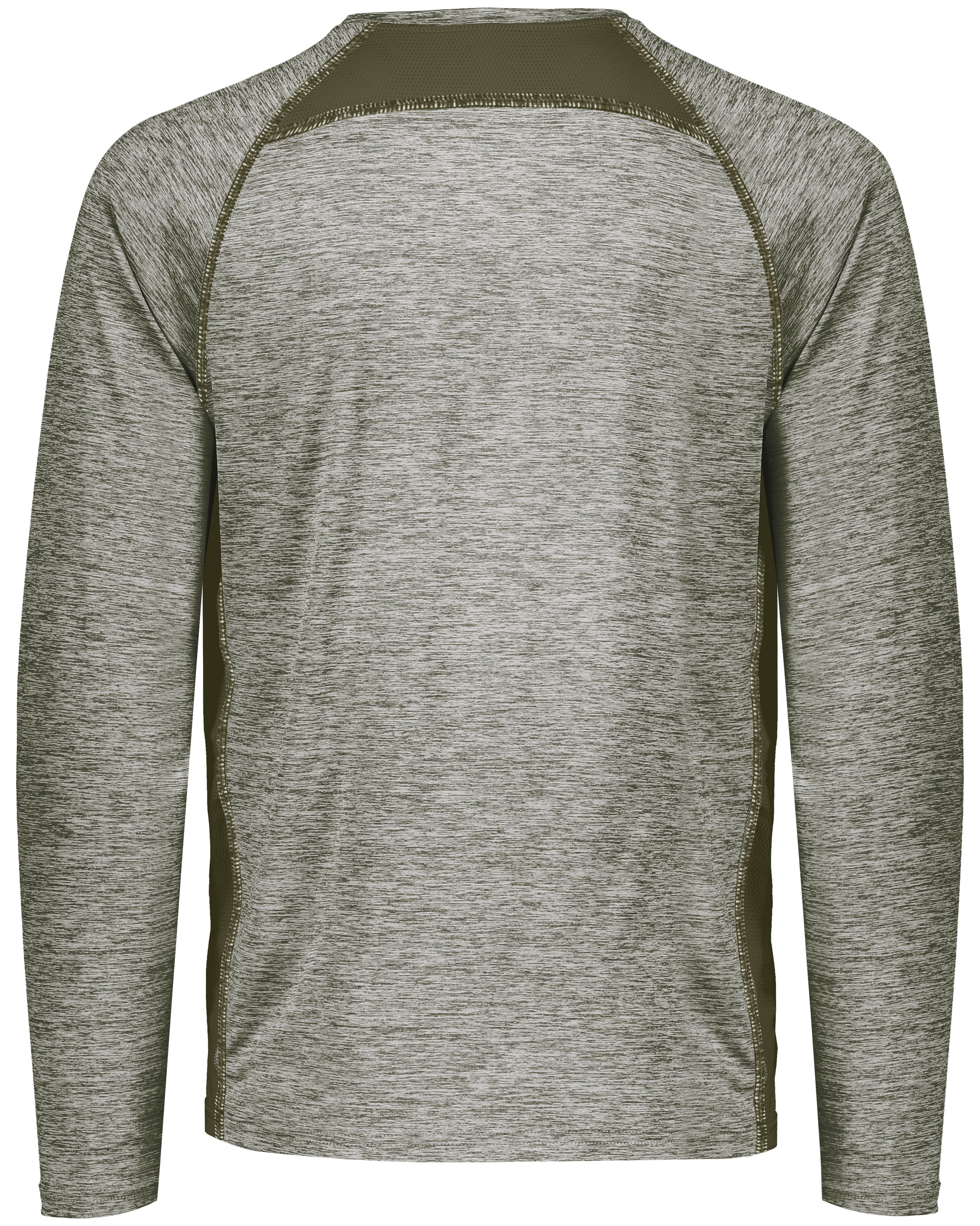 222570 Holloway Electrify CoolcoreA Long Sleeve Tee - Back Image