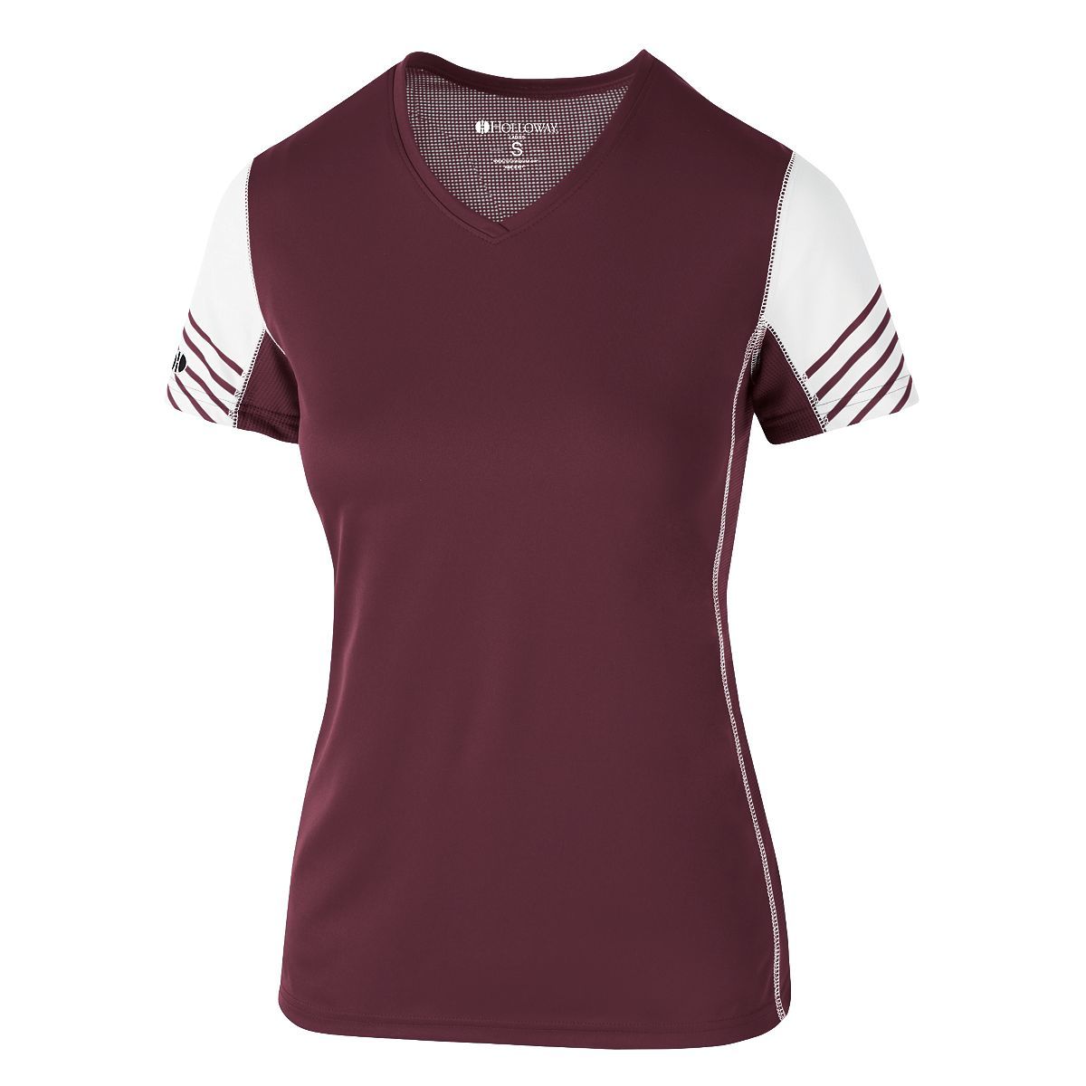 222744 HOLLOWAY Ladies Arc Shirt Short Sleeve - Siide Image