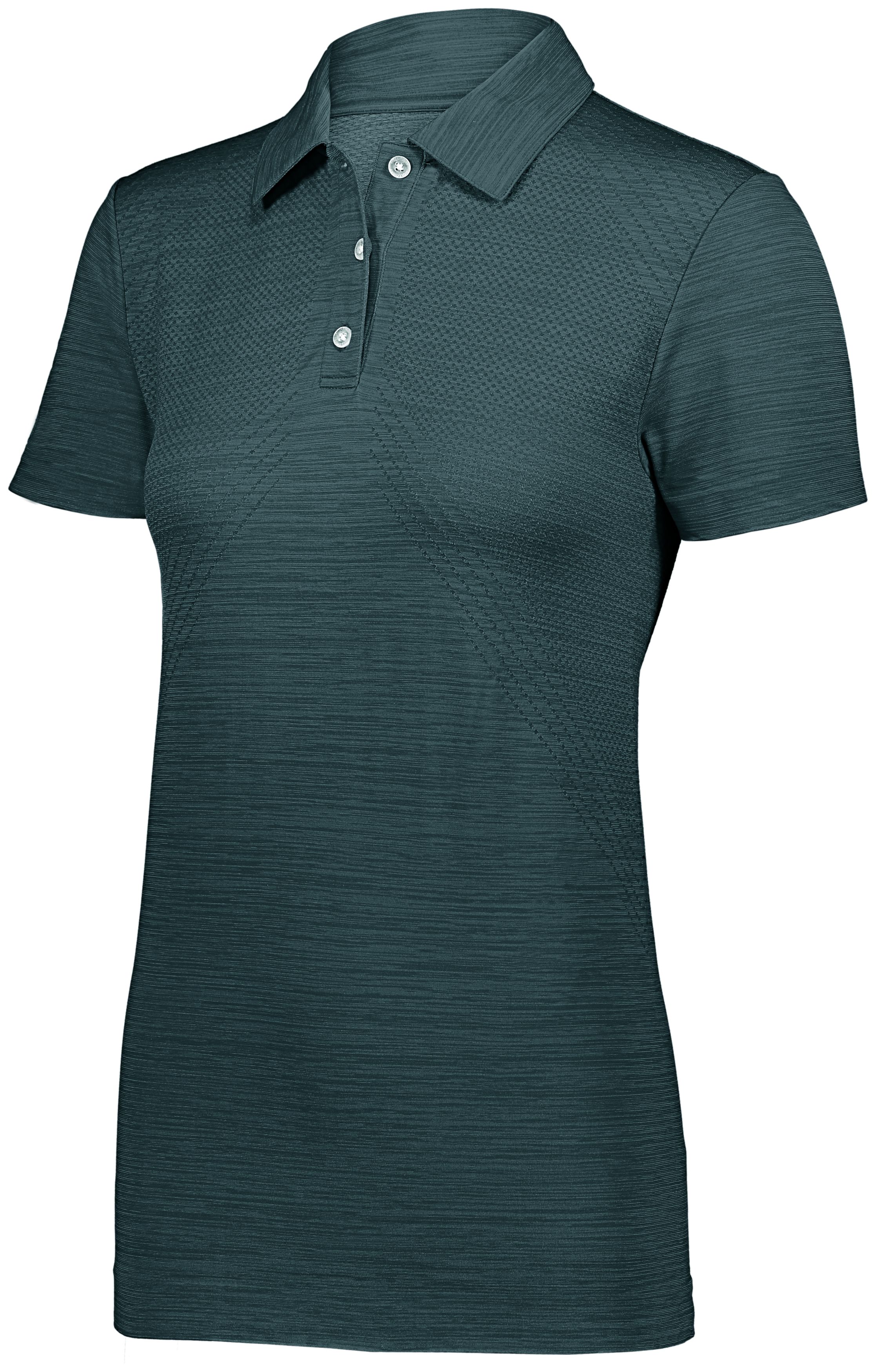 222756 HOLLOWAY LADIES STRIATED POLO 222756 HOLLOWAY LADIES STRIATED POLO